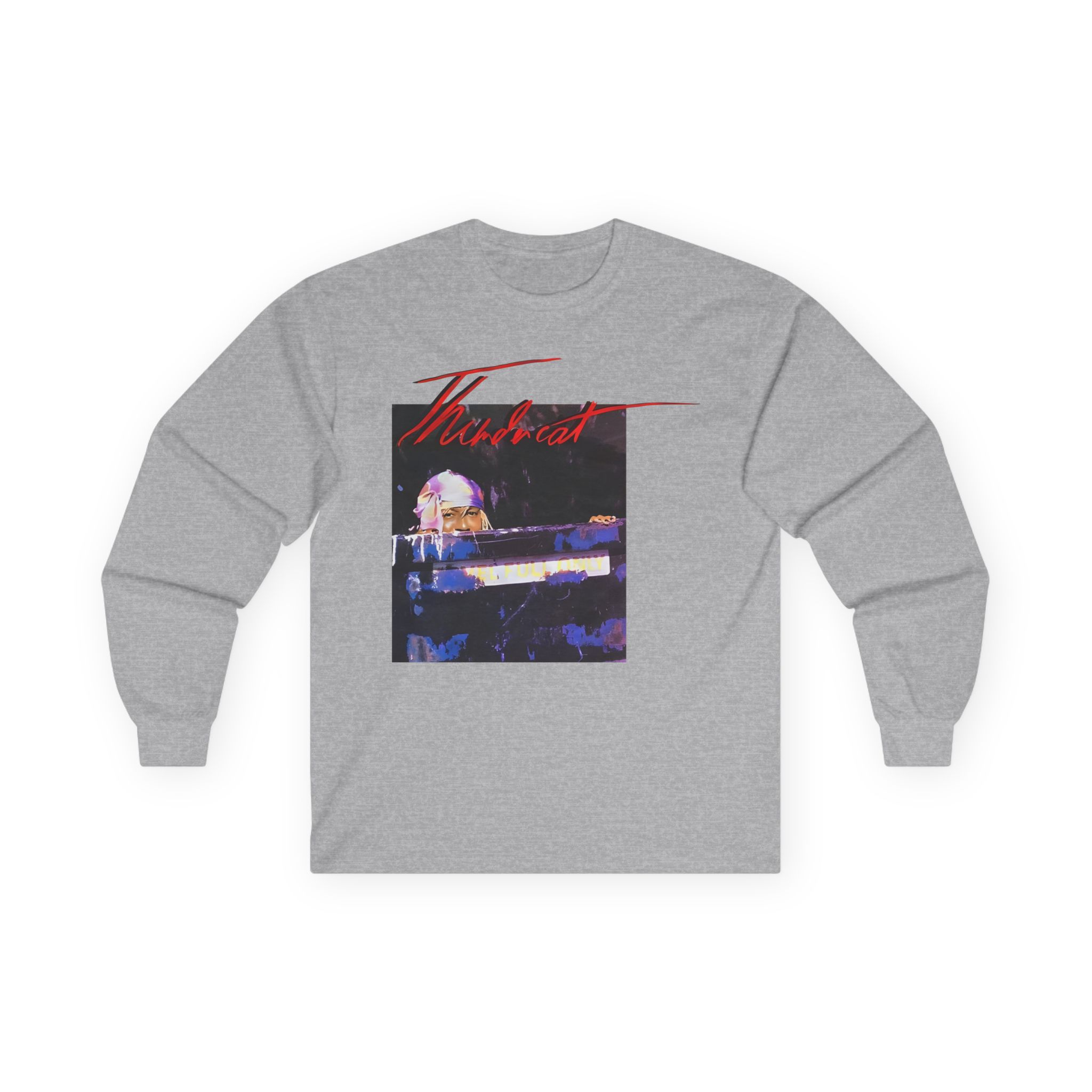 Thundercat Durag Dumpster Fire Unisex Ultra Cotton Long Sleeve Tee