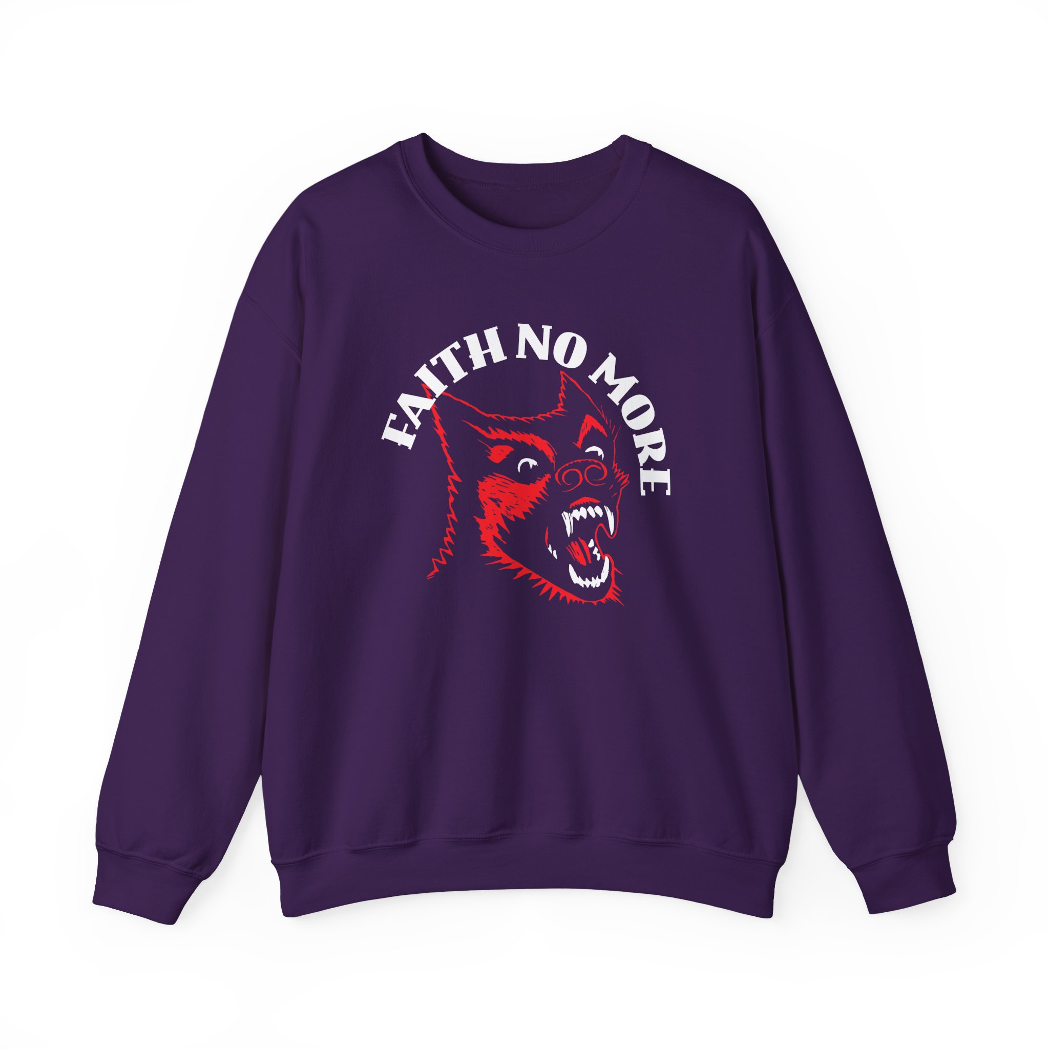 Faith No More Logo Dog 30th Anniversary Unisex Heavy Blendâ„¢ Crewneck Sweatshirt