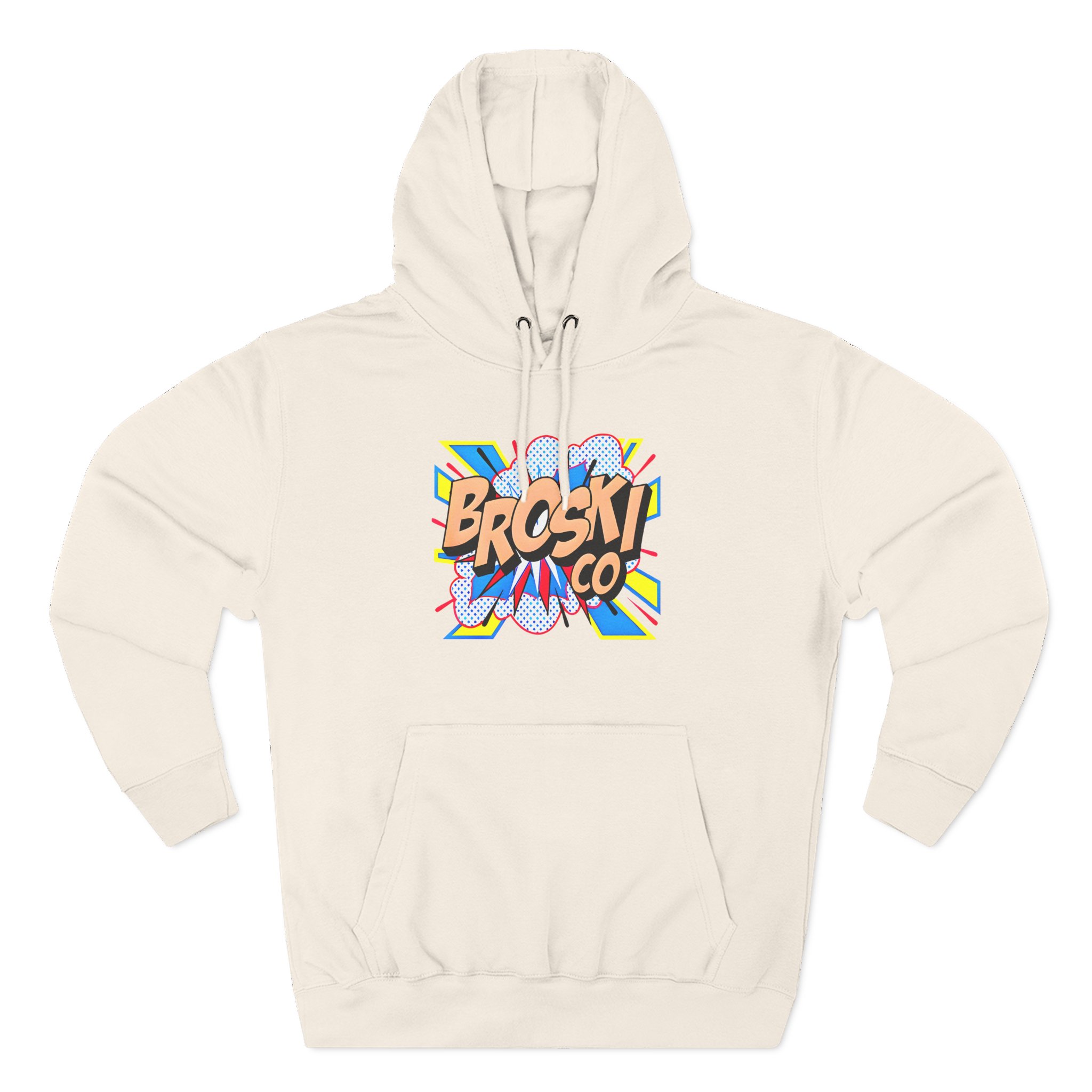 Broski Report Three-Panel Fleece Hoodie