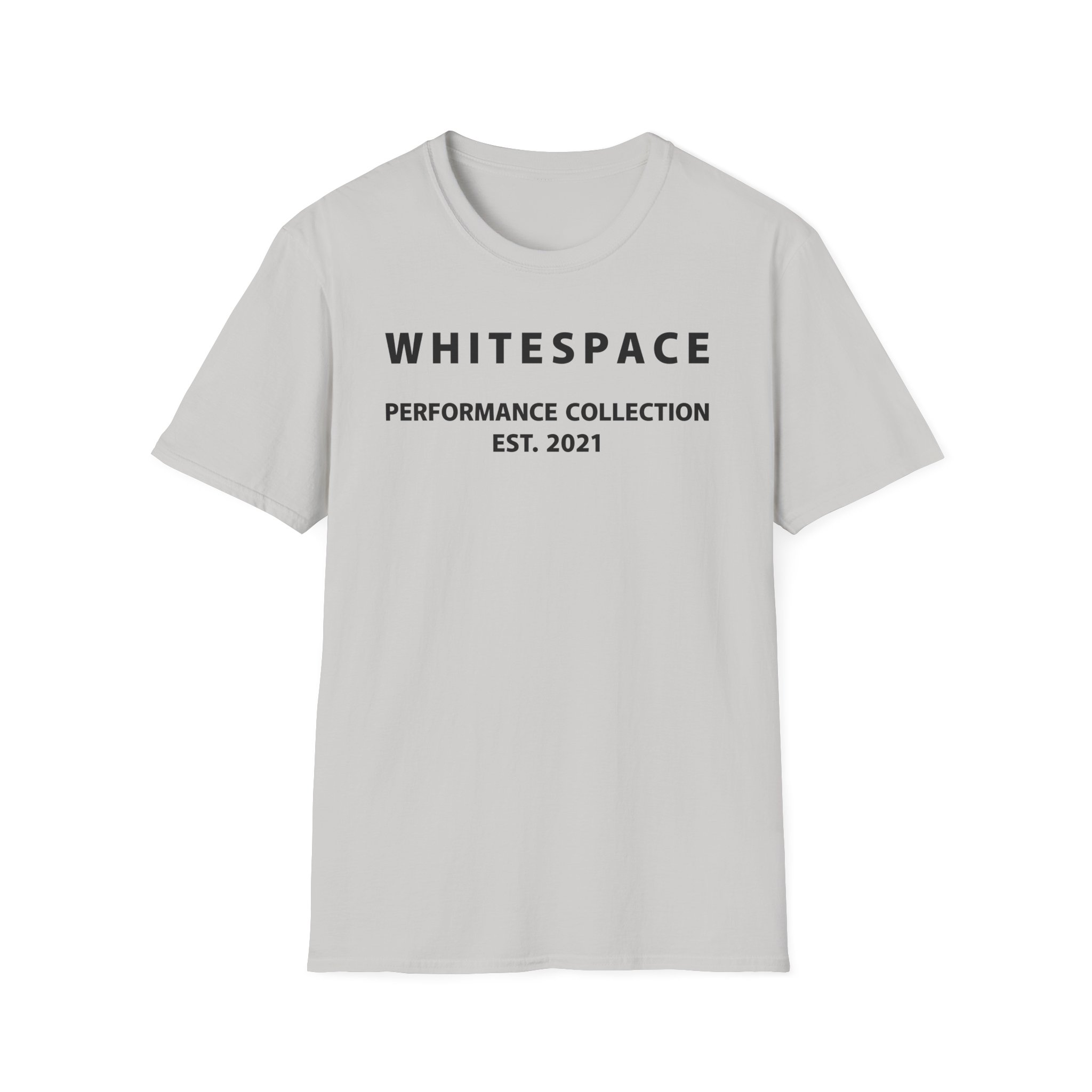 Nina Dobrev Whitepace 3d Logo Unisex Softstyle T-Shirt