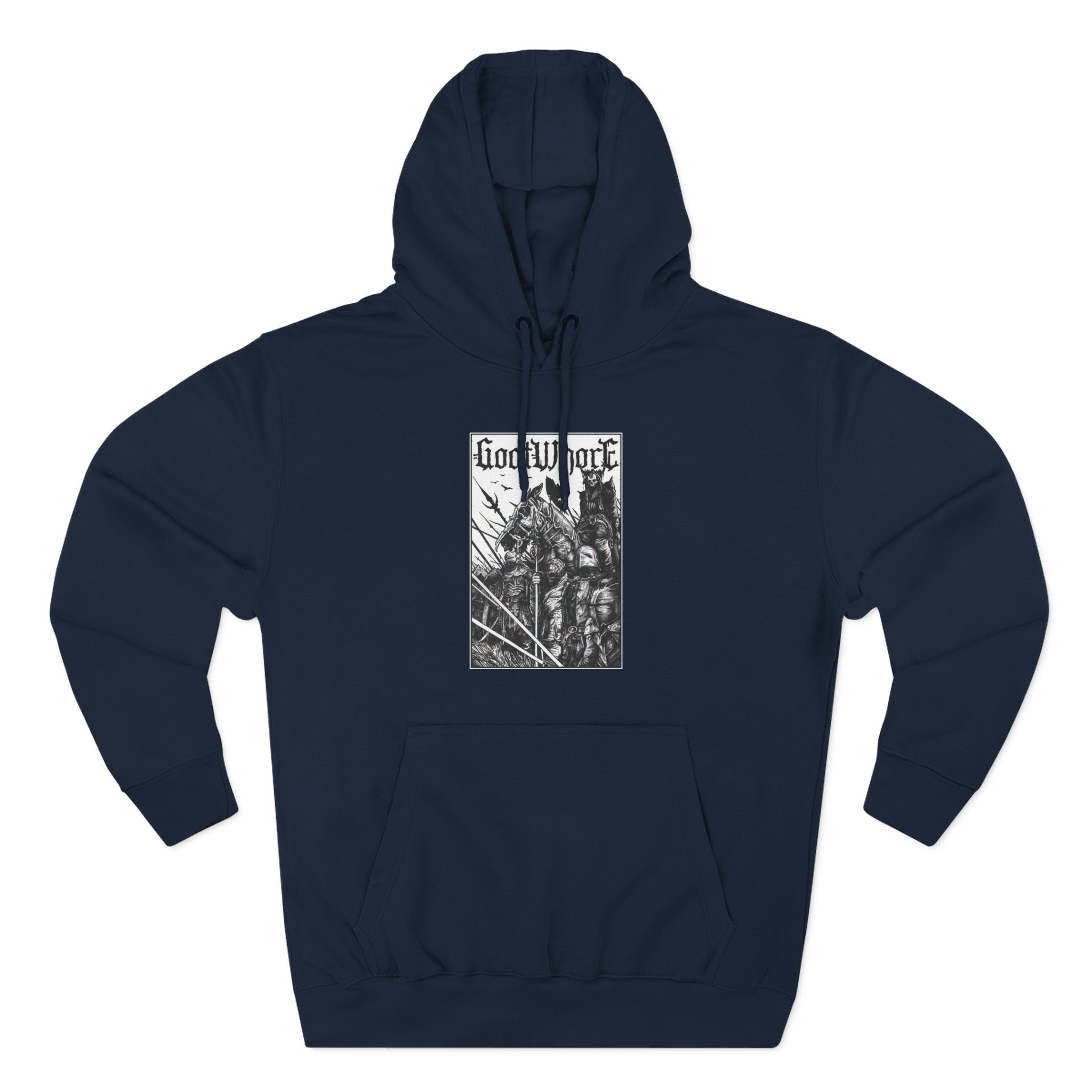Goatwhore no Mercy Three-Panel Fleece Hoodie