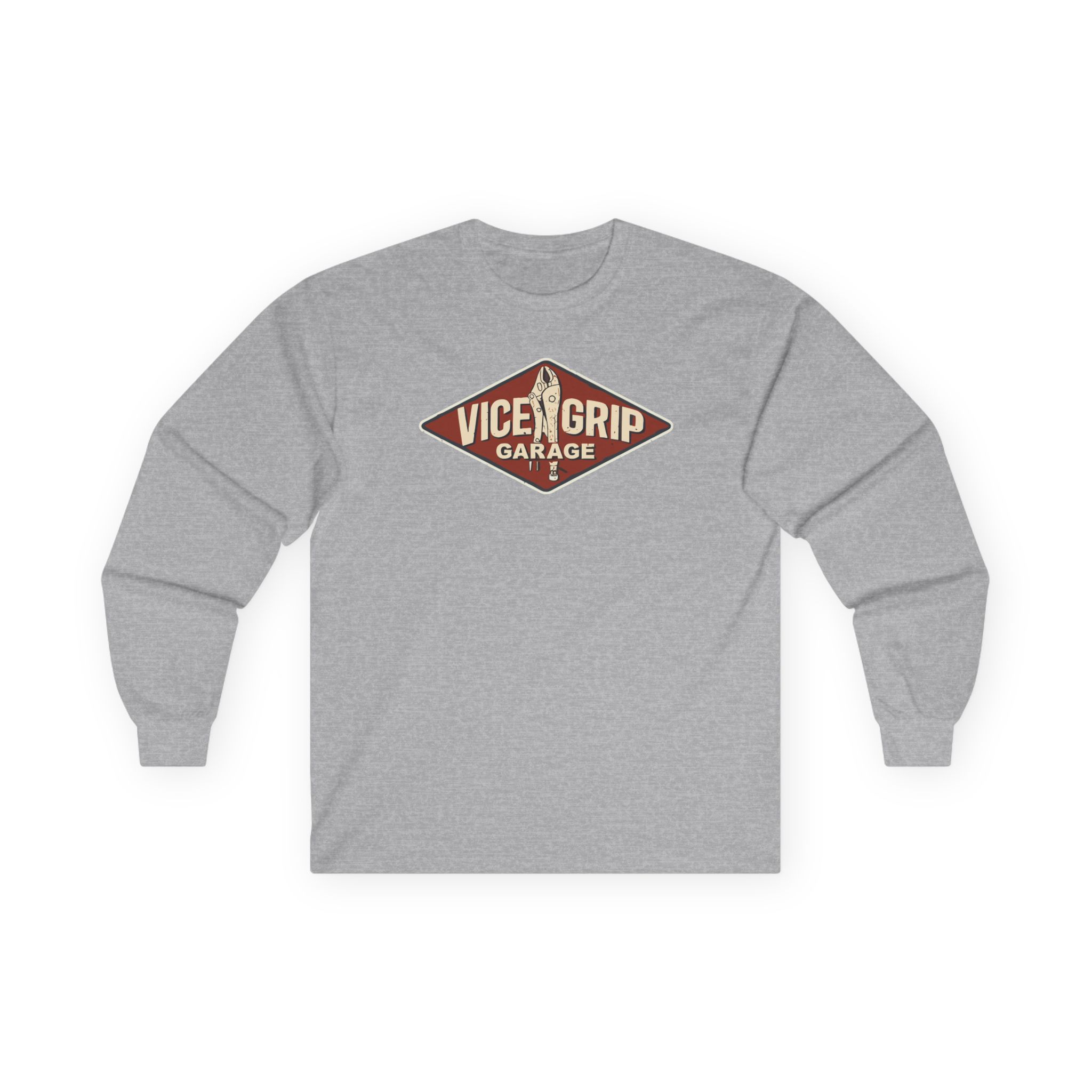 Vicegripgarage Garage Sign Unisex Ultra Cotton Long Sleeve Tee