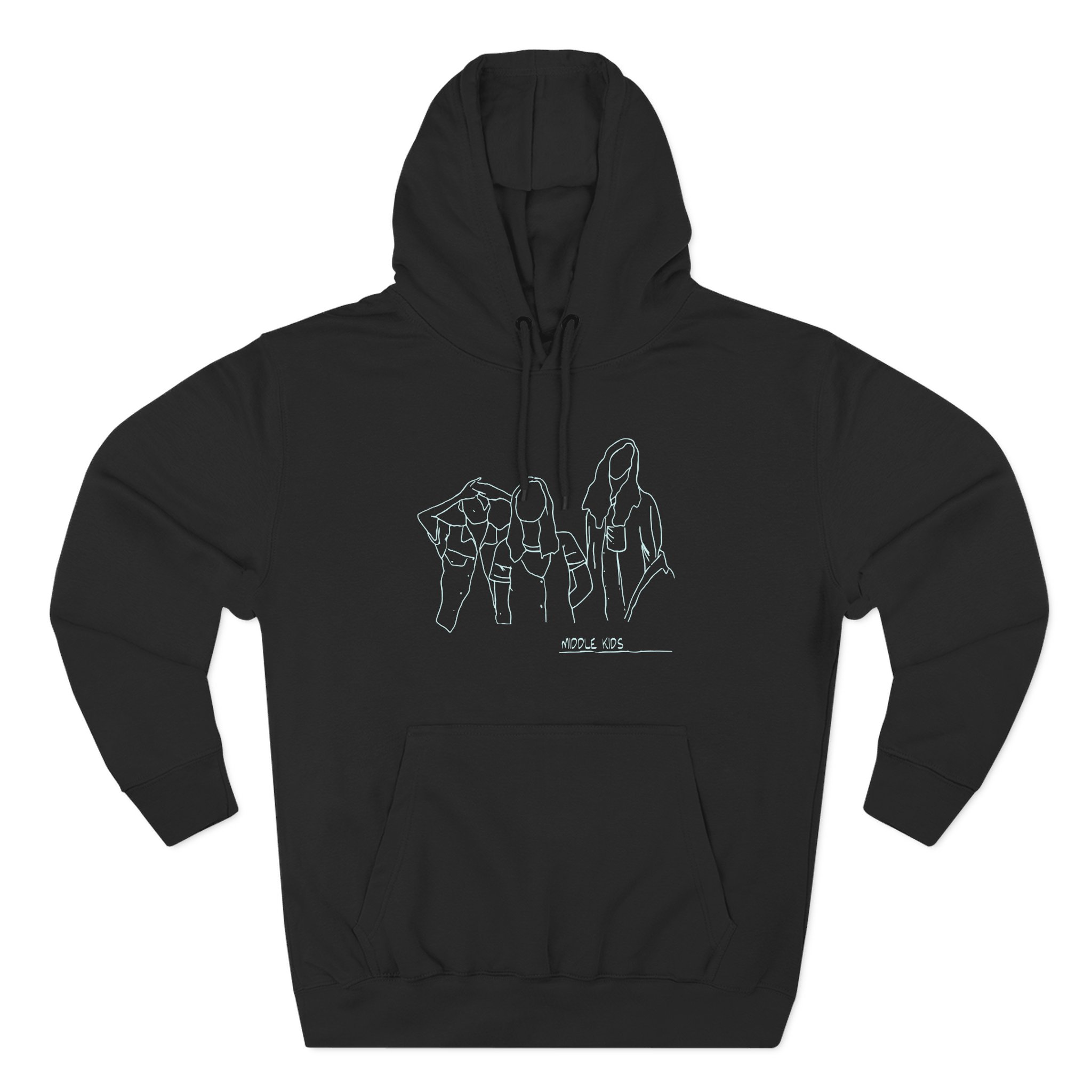 Middle Kids Three-Panel Fleece Hoodie