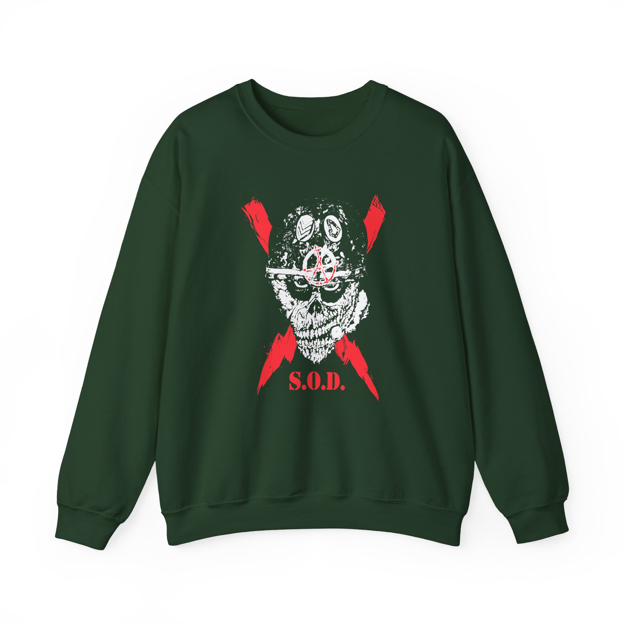 Stormtroopers of Death Plastic Head Unisex Heavy Blendâ„¢ Crewneck Sweatshirt