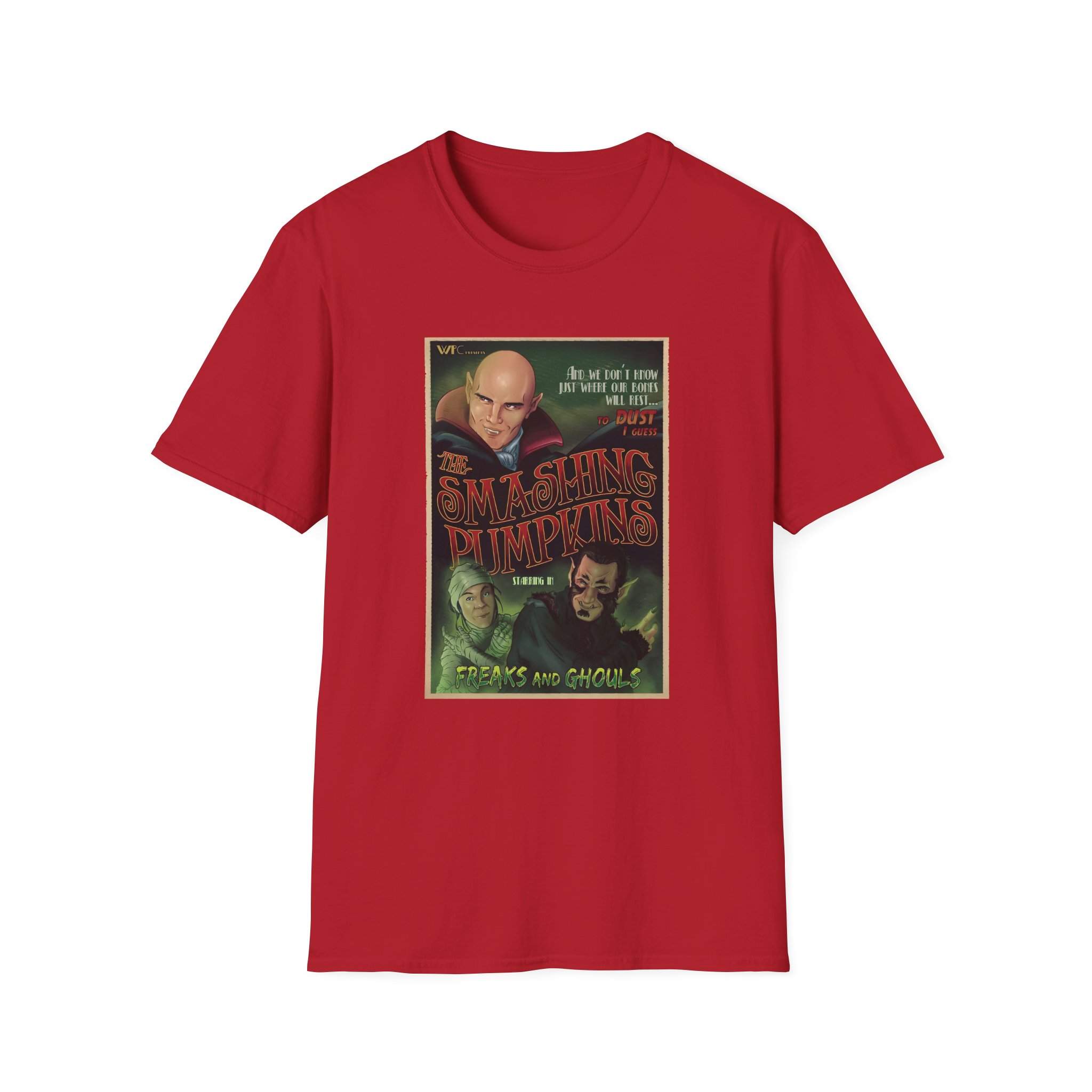 The Smashing Pumpkins Freaks and Ghouls Unisex Softstyle T-Shirt