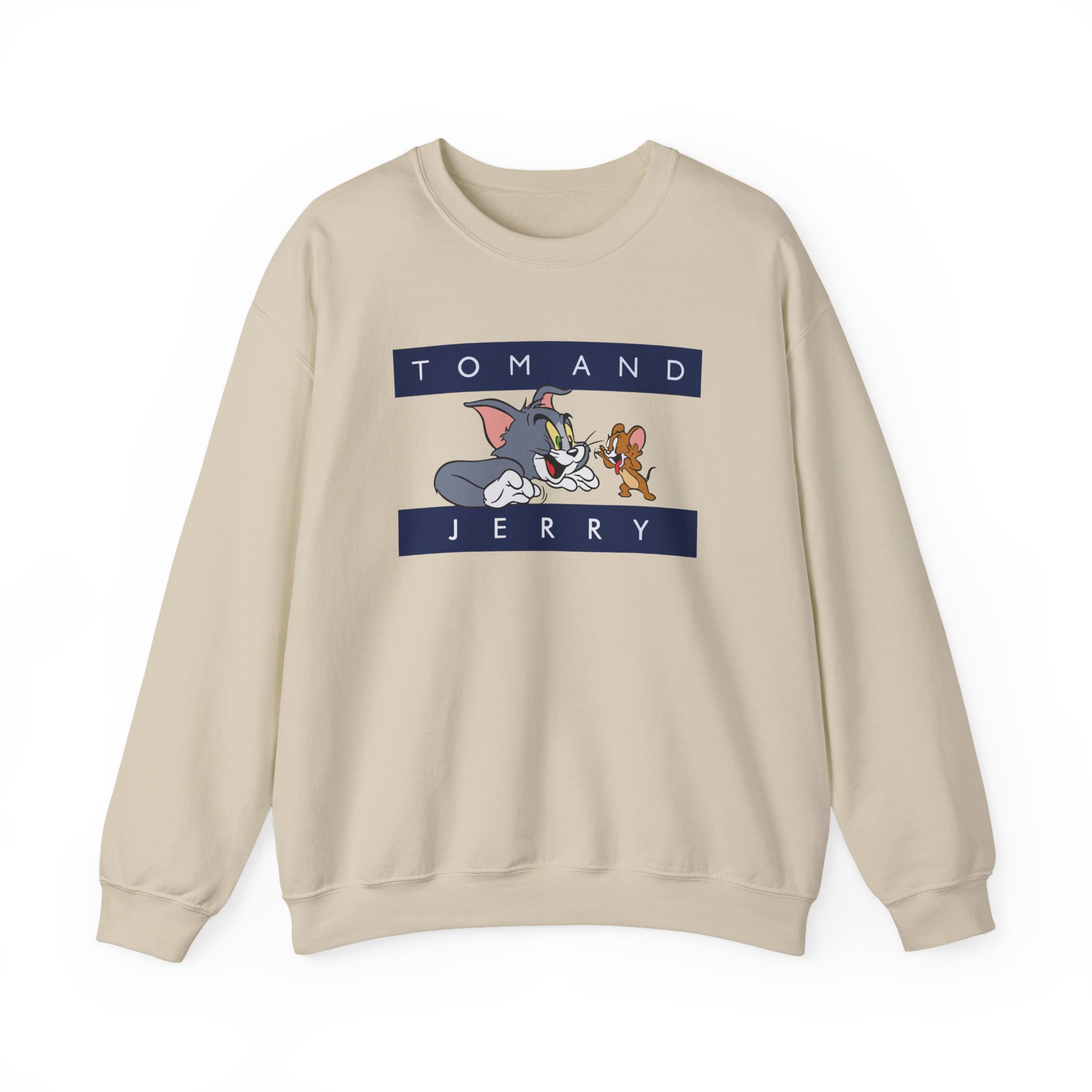 Fede Vigevani Tom and Jerry Unisex Heavy Blendâ„¢ Crewneck Sweatshirt