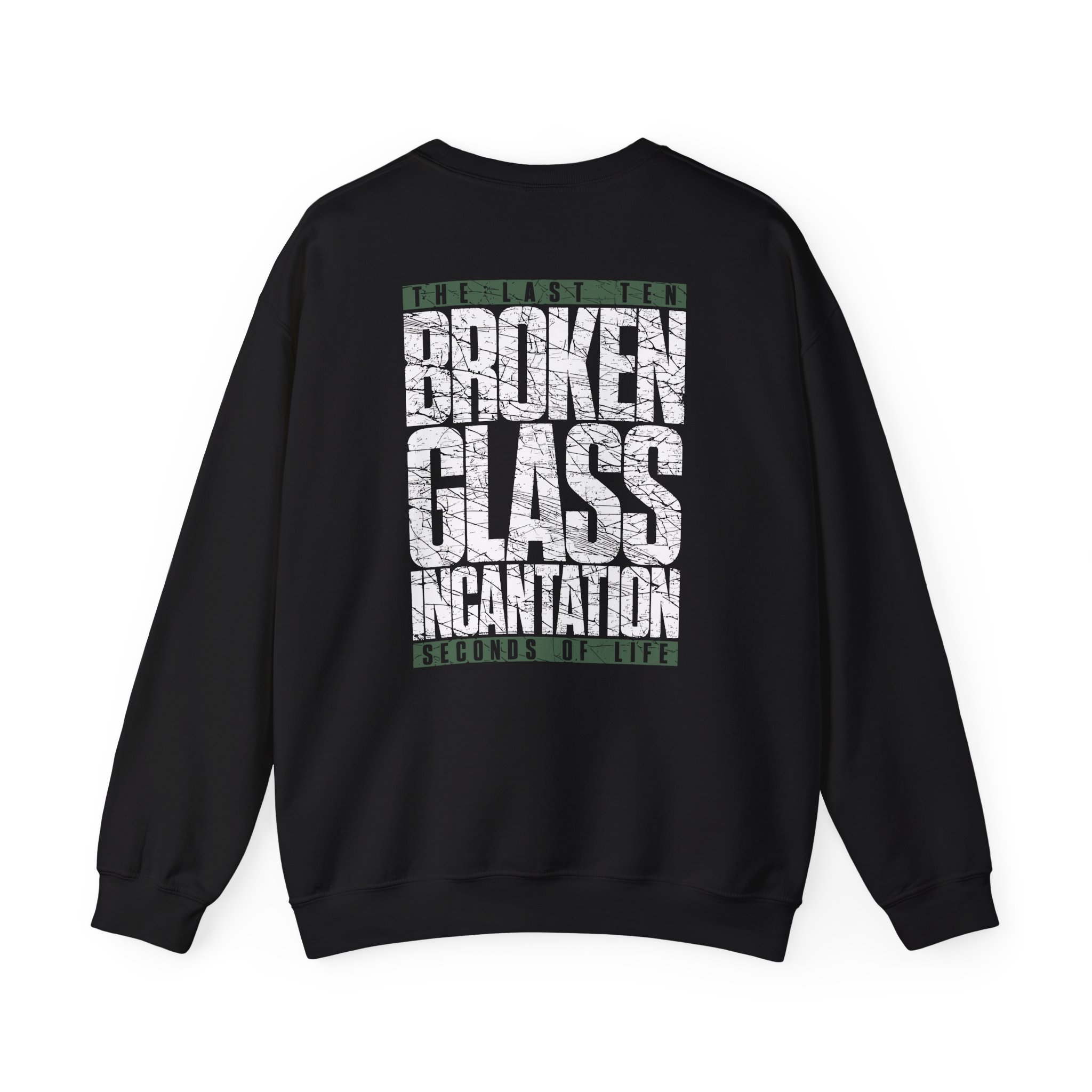The Last Ten Seconds of Life Broken Glass Unisex Heavy Blendâ„¢ Crewneck Sweatshirt