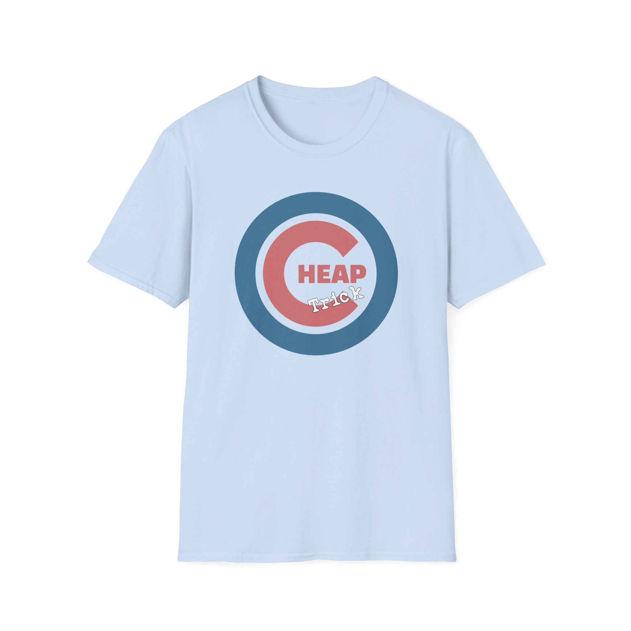 Cheap Trick Stacked Logo Unisex Softstyle T-Shirt