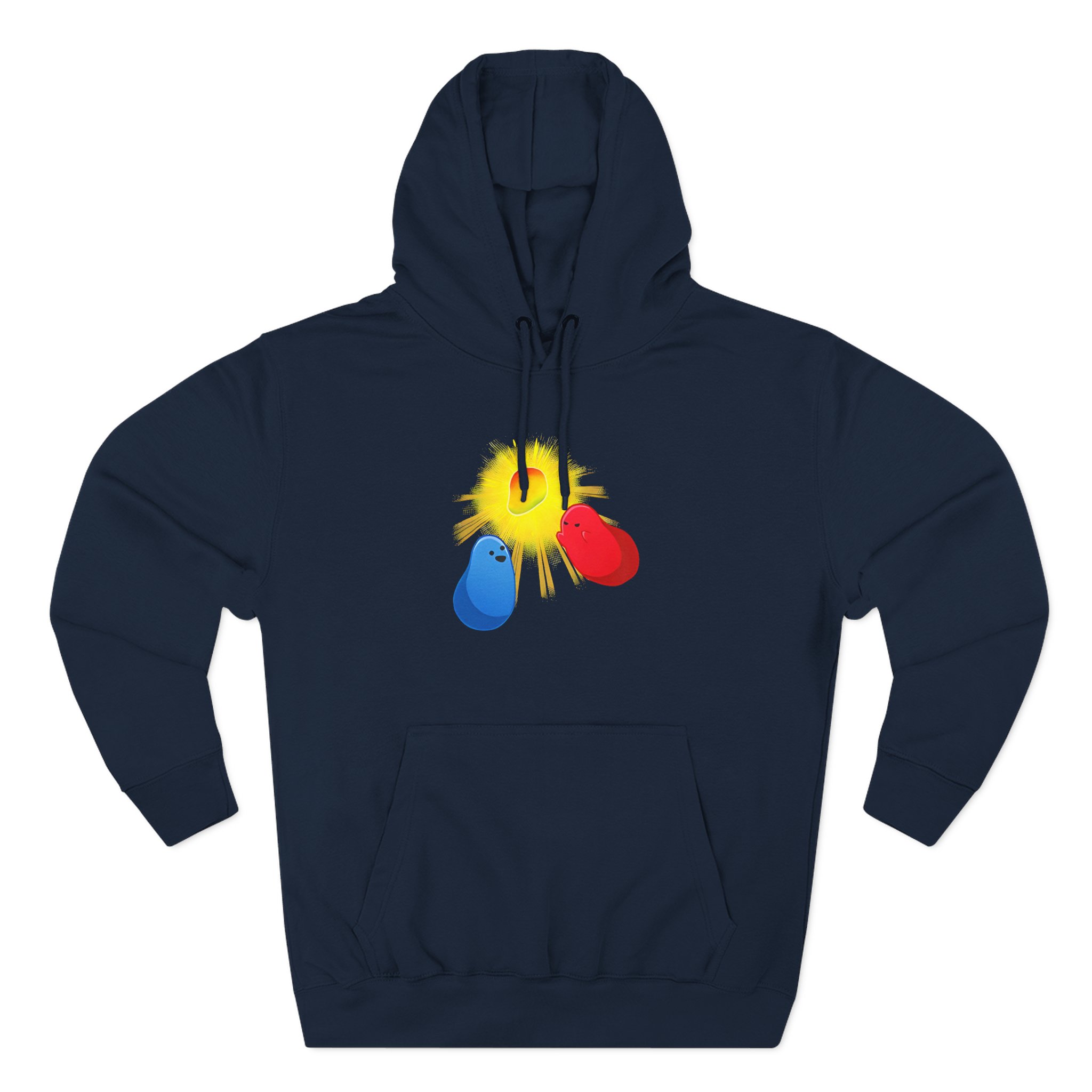 Drawfee Blob Three-Panel Fleece Hoodie