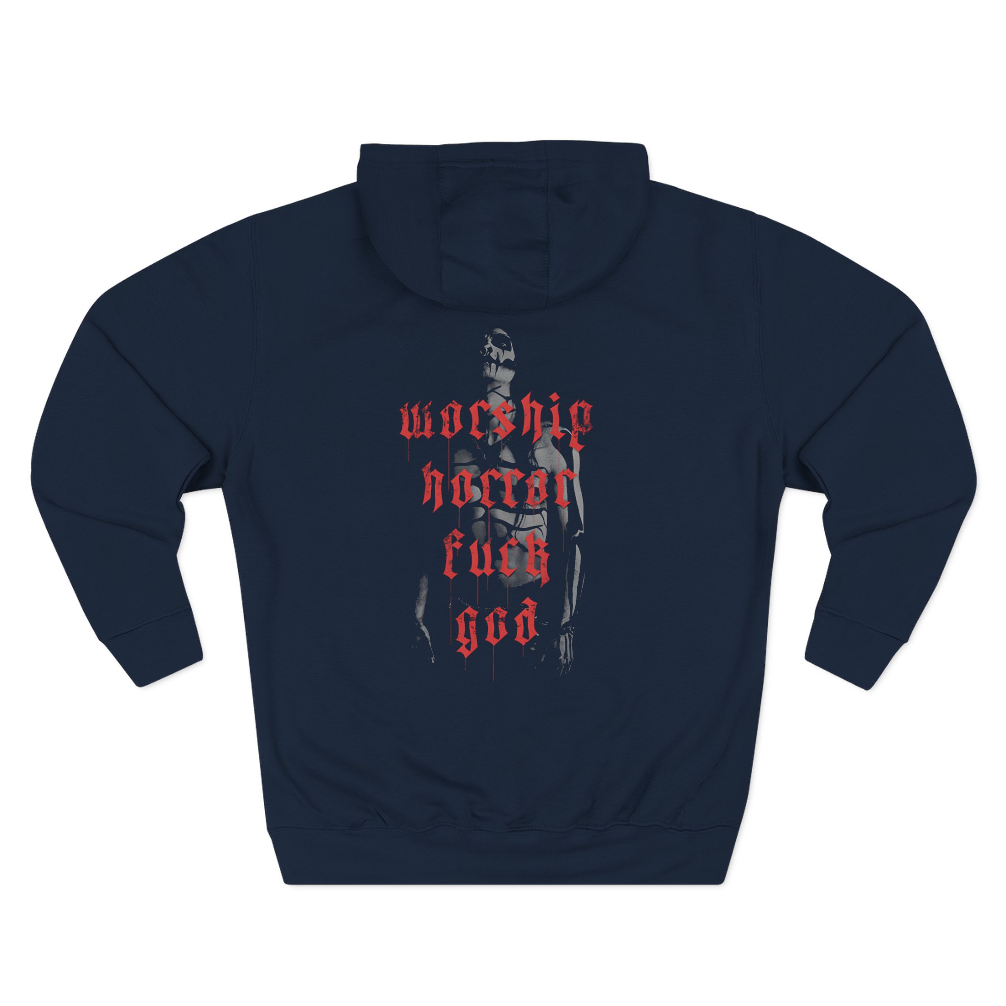 Carach Angren Worship Horror Three-Panel Fleece Hoodie