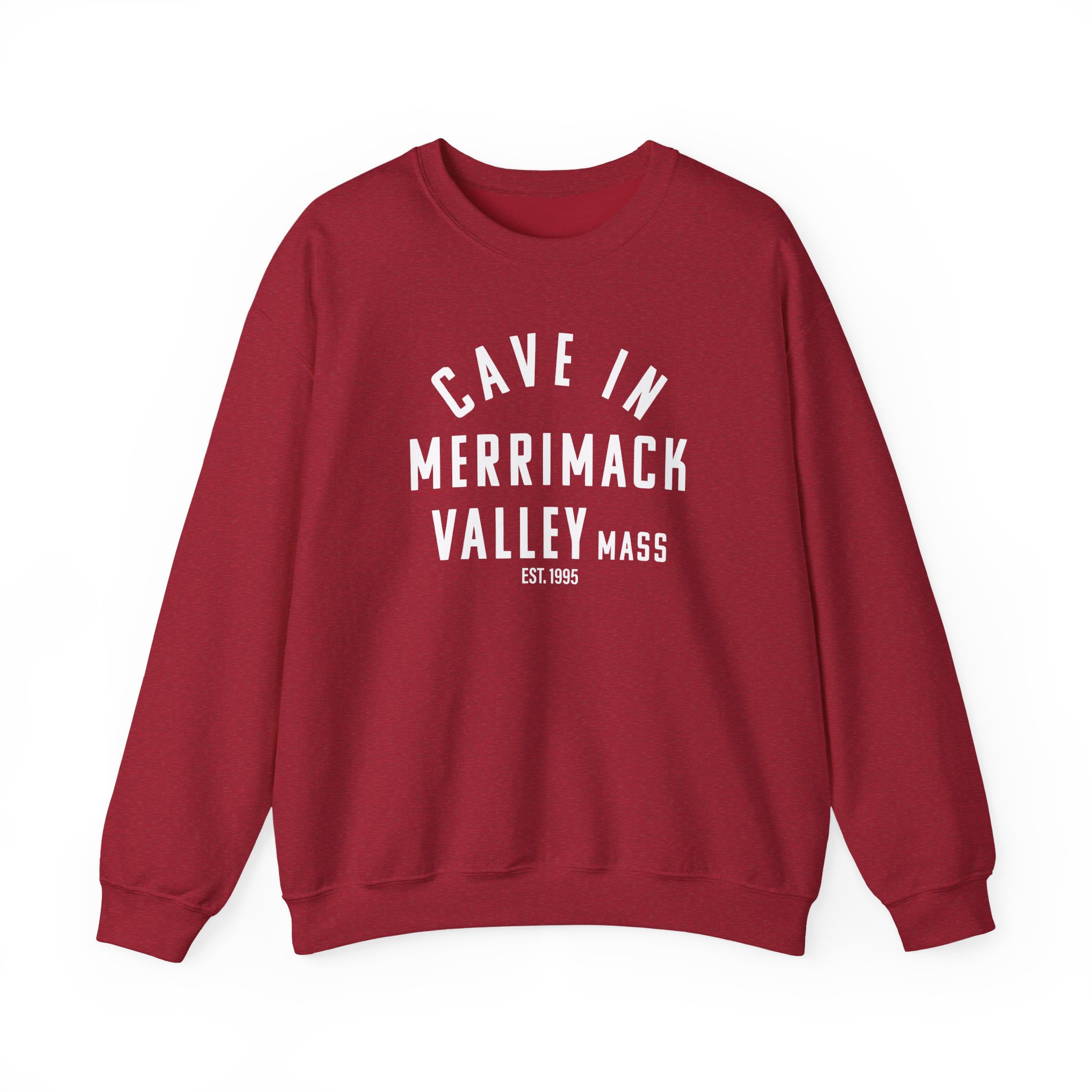 Cave in Merrimack Valley Unisex Heavy Blendâ„¢ Crewneck Sweatshirt