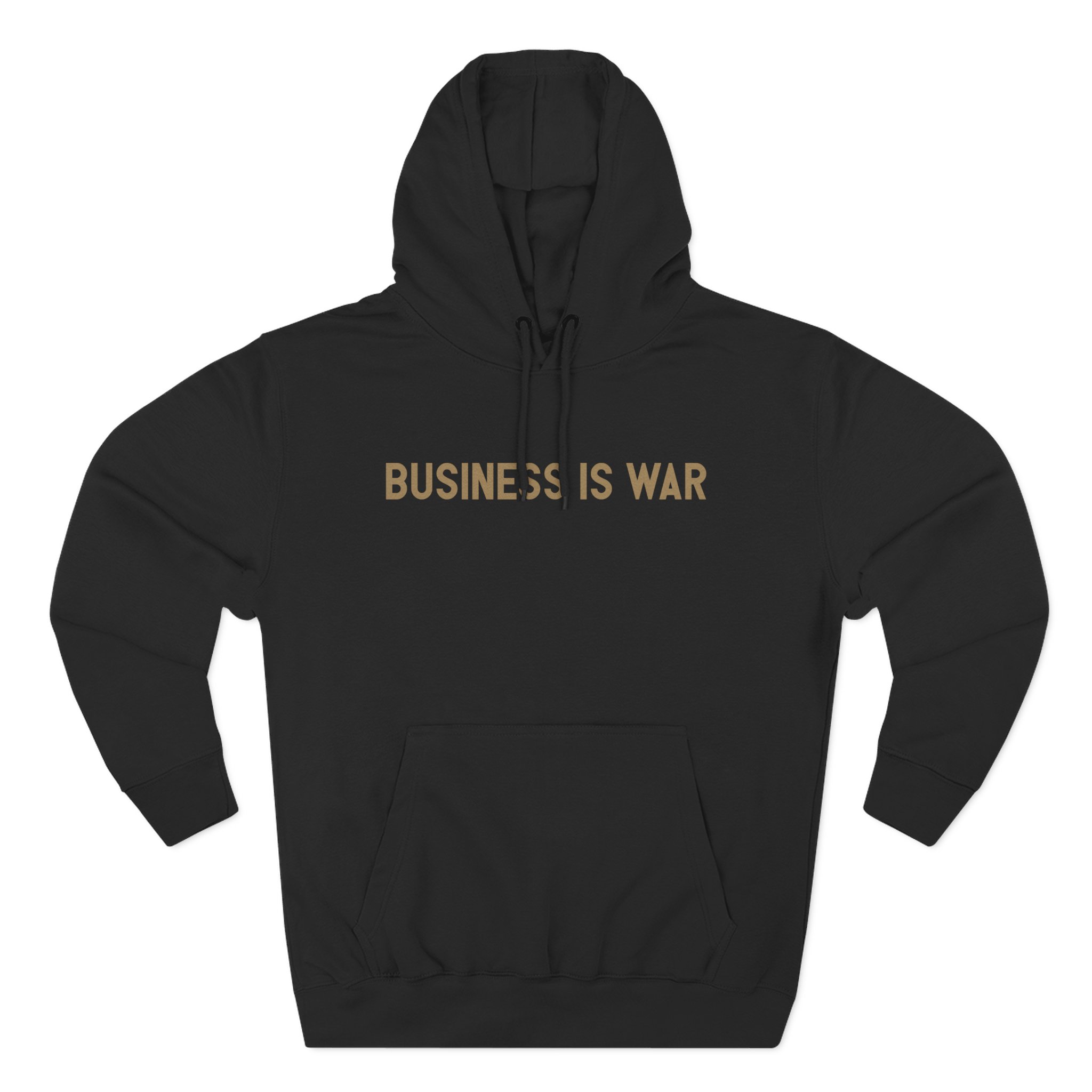 Valuetainment Business is War Three-Panel Fleece Hoodie