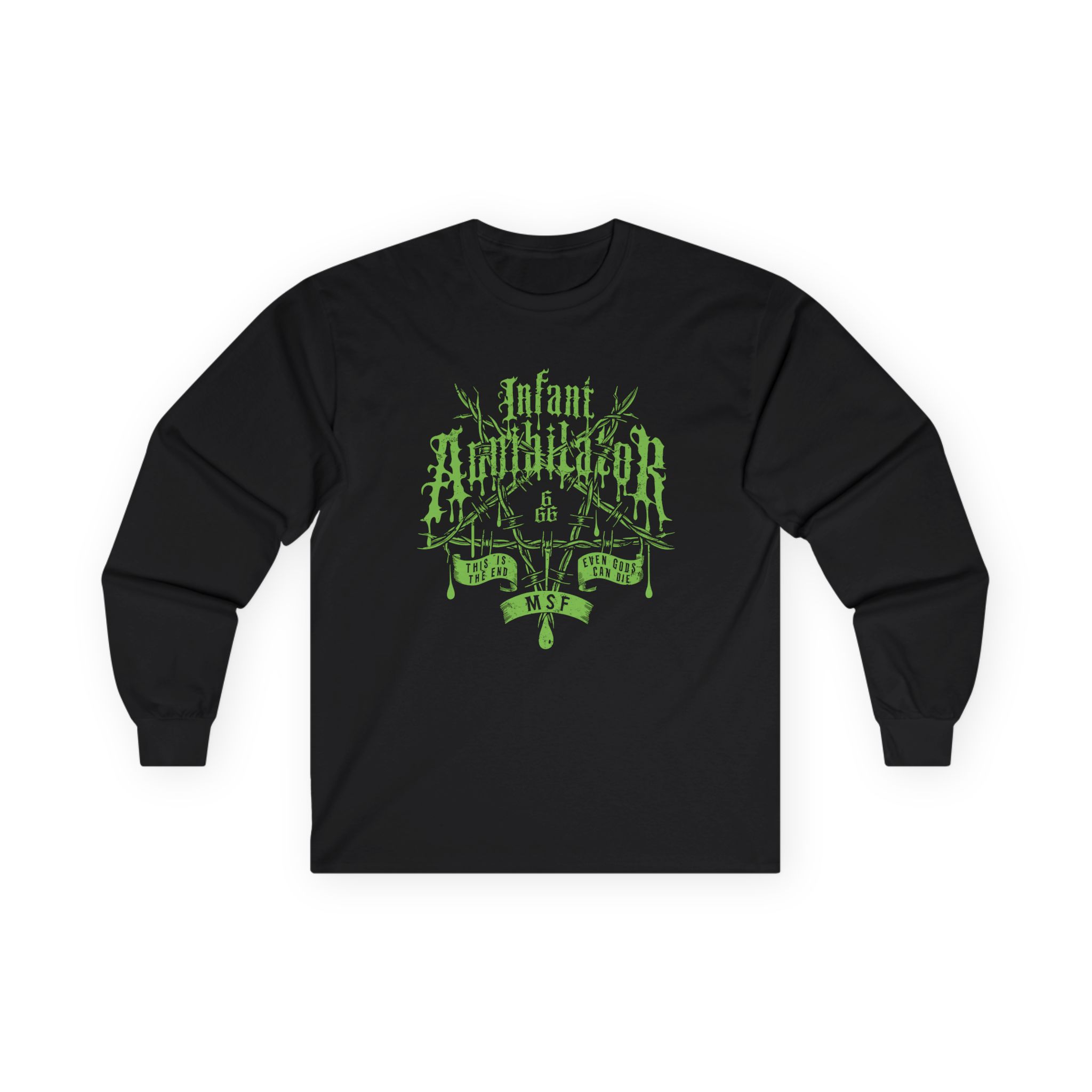 Infant Annihilator IAxMSF Unisex Ultra Cotton Long Sleeve Tee