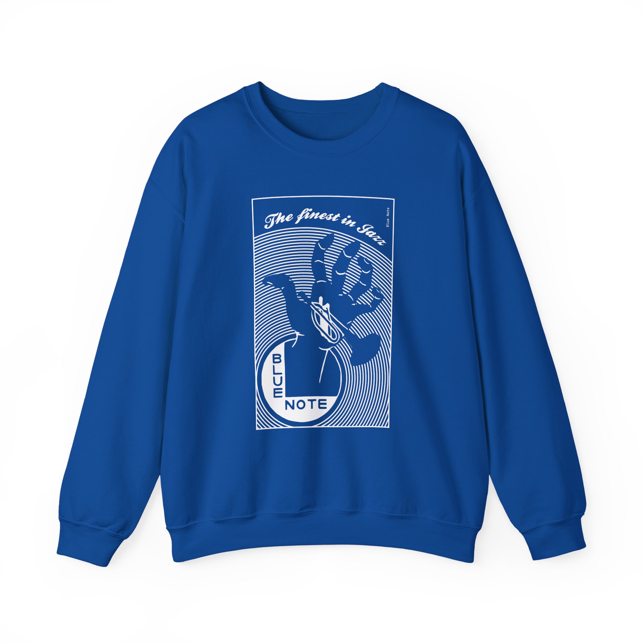 Blue Note Records Unisex Heavy Blendâ„¢ Crewneck Sweatshirt