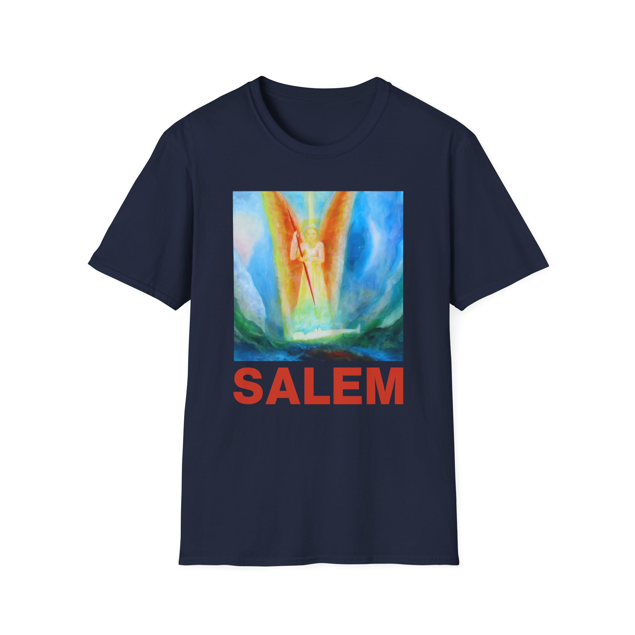 Salem Fires in Heaven Unisex Softstyle T-Shirt