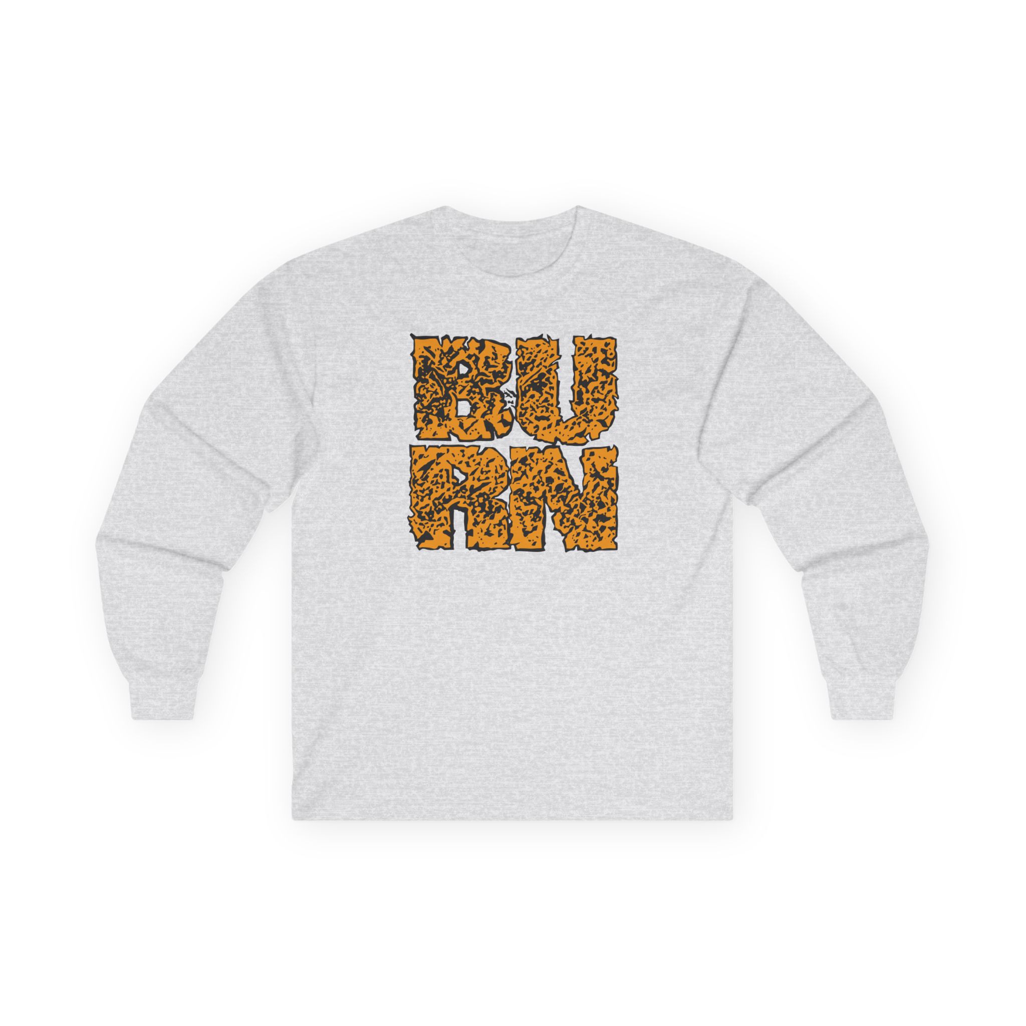 Burn Square Unisex Ultra Cotton Long Sleeve Tee