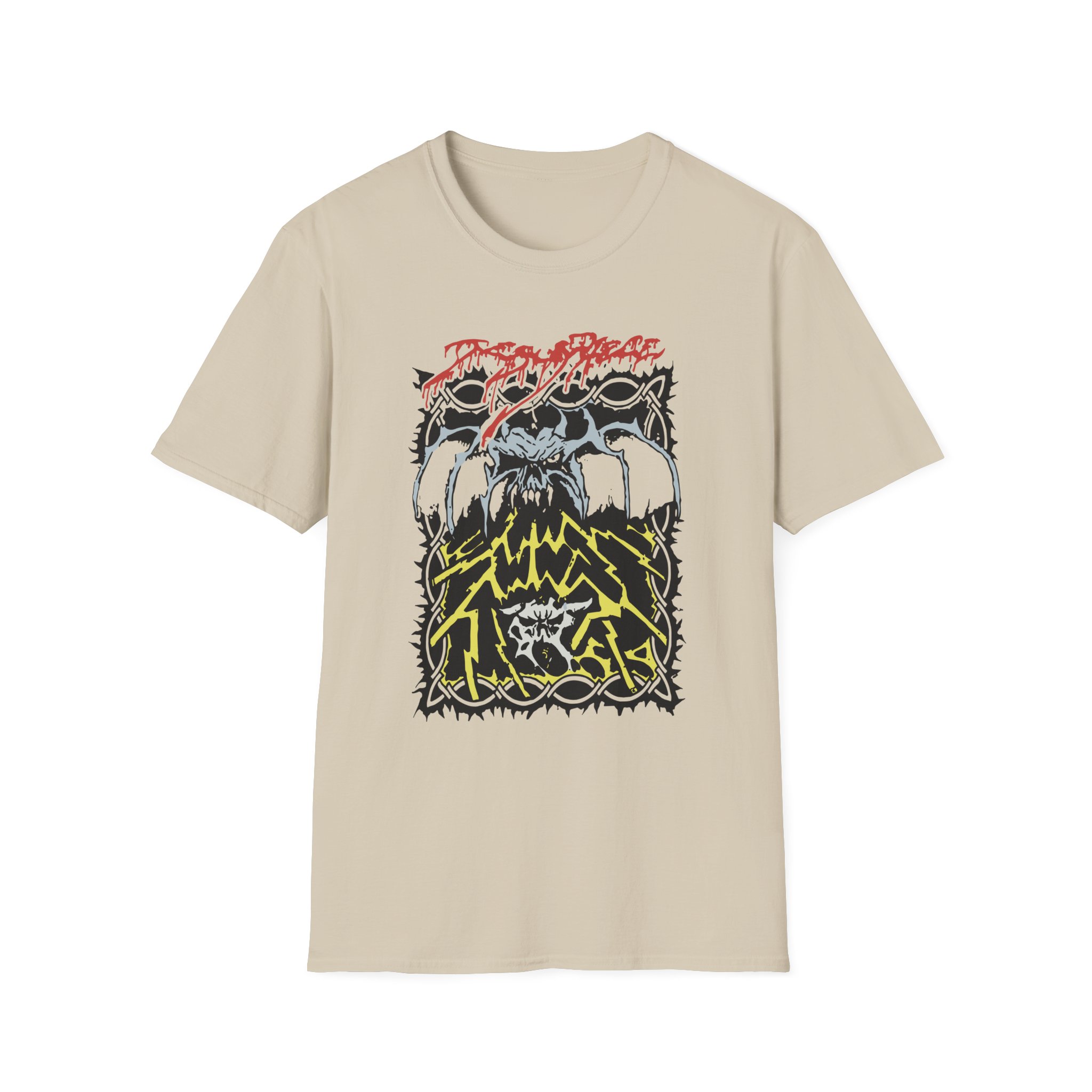 Jesus Piece Lightning Unisex Softstyle T-Shirt