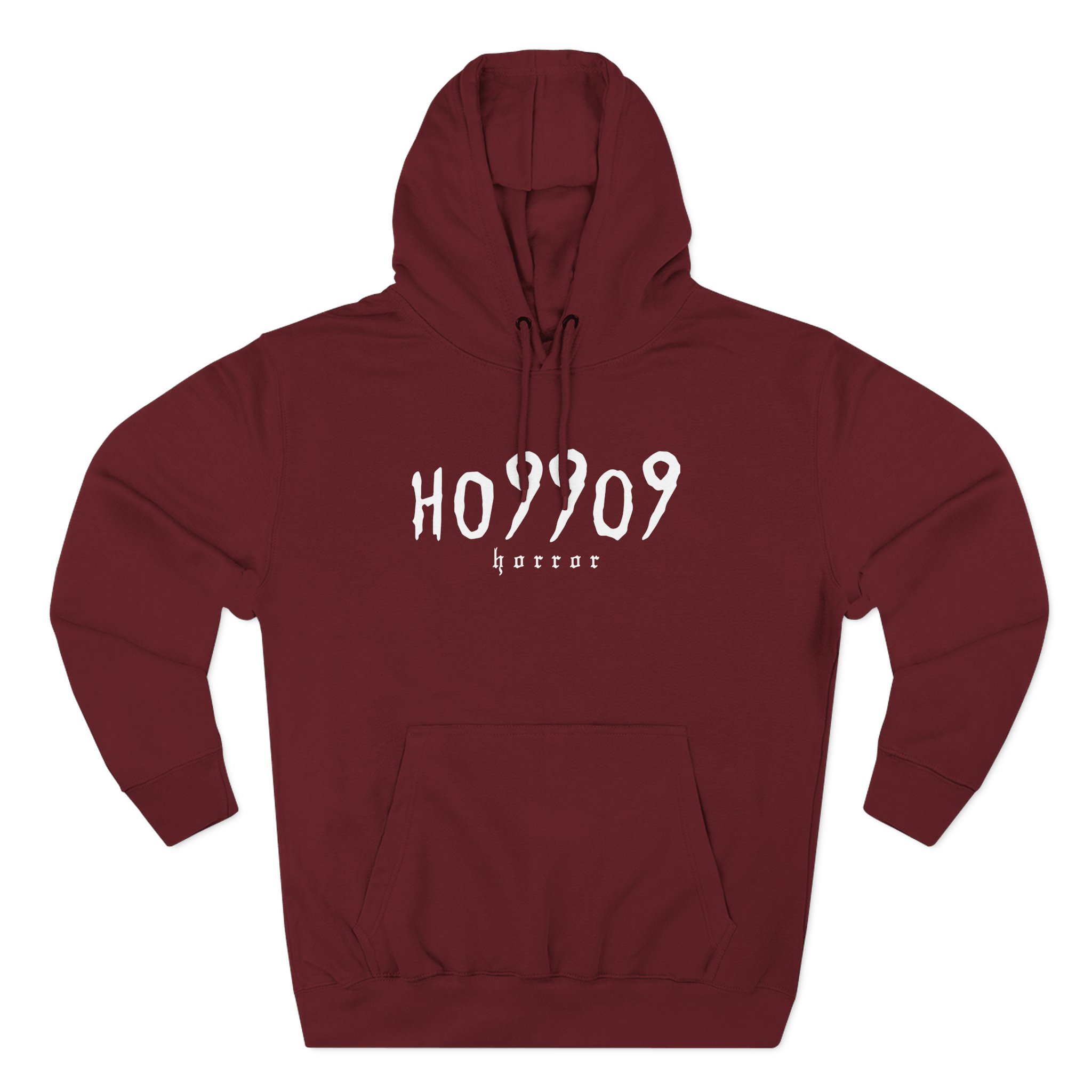 Ho99o9 Logo Three-Panel Fleece Hoodie