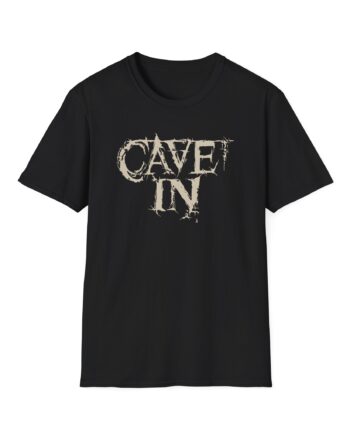 Cave in Logo & Satellite Unisex Softstyle T-Shirt