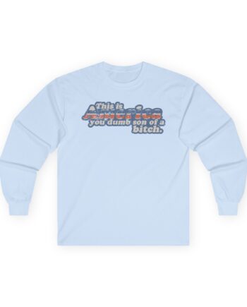 Ymh This Is America Unisex Ultra Cotton Long Sleeve Tee