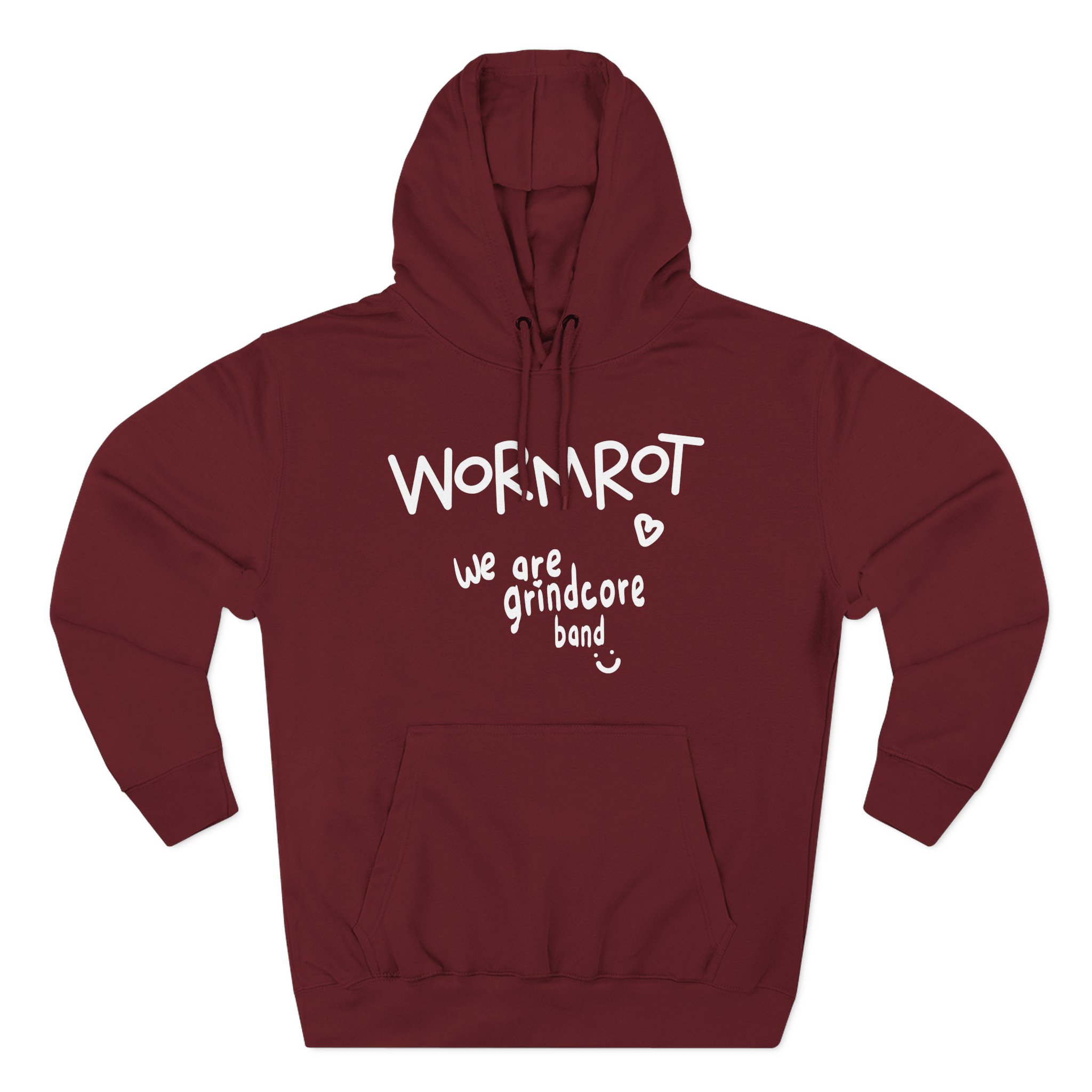 Wormrot We Are Grindcore Three-Panel Fleece Hoodie