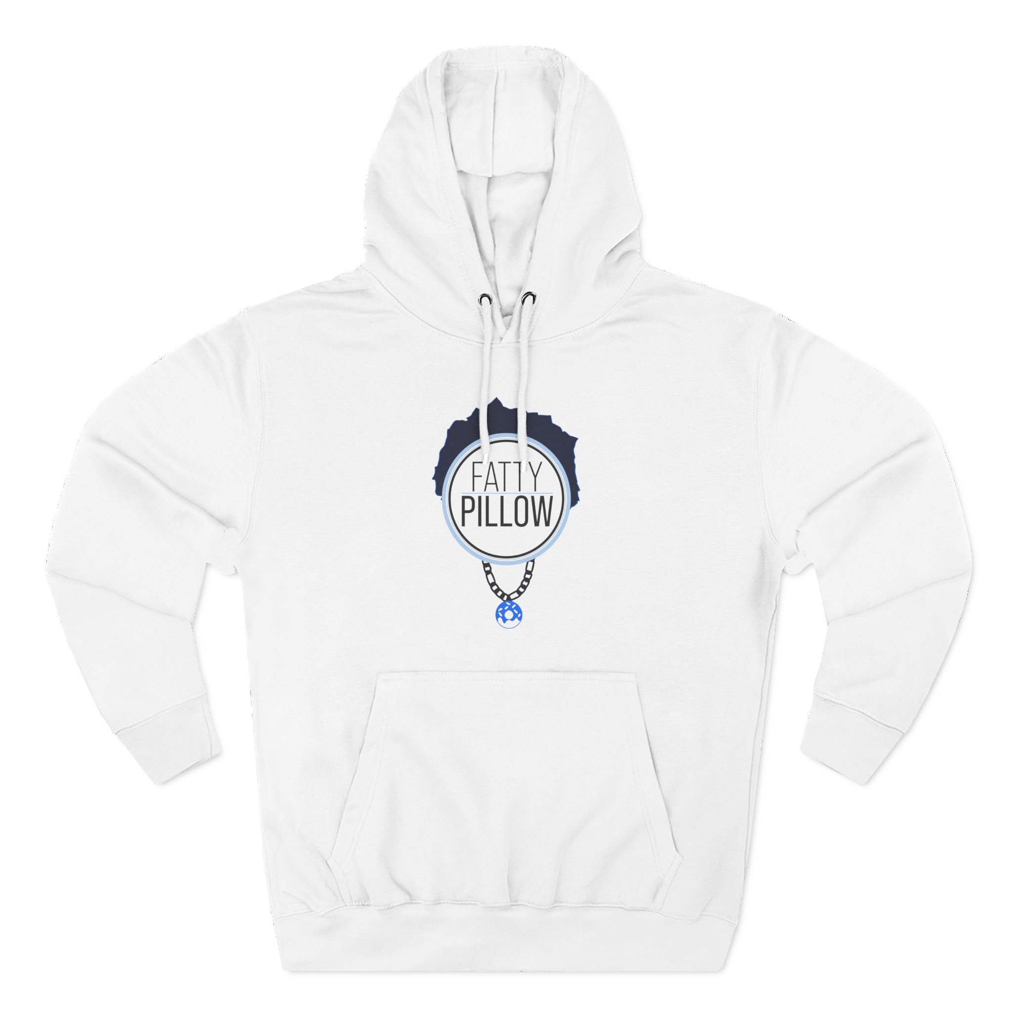 Fattypillow Three-Panel Fleece Hoodie