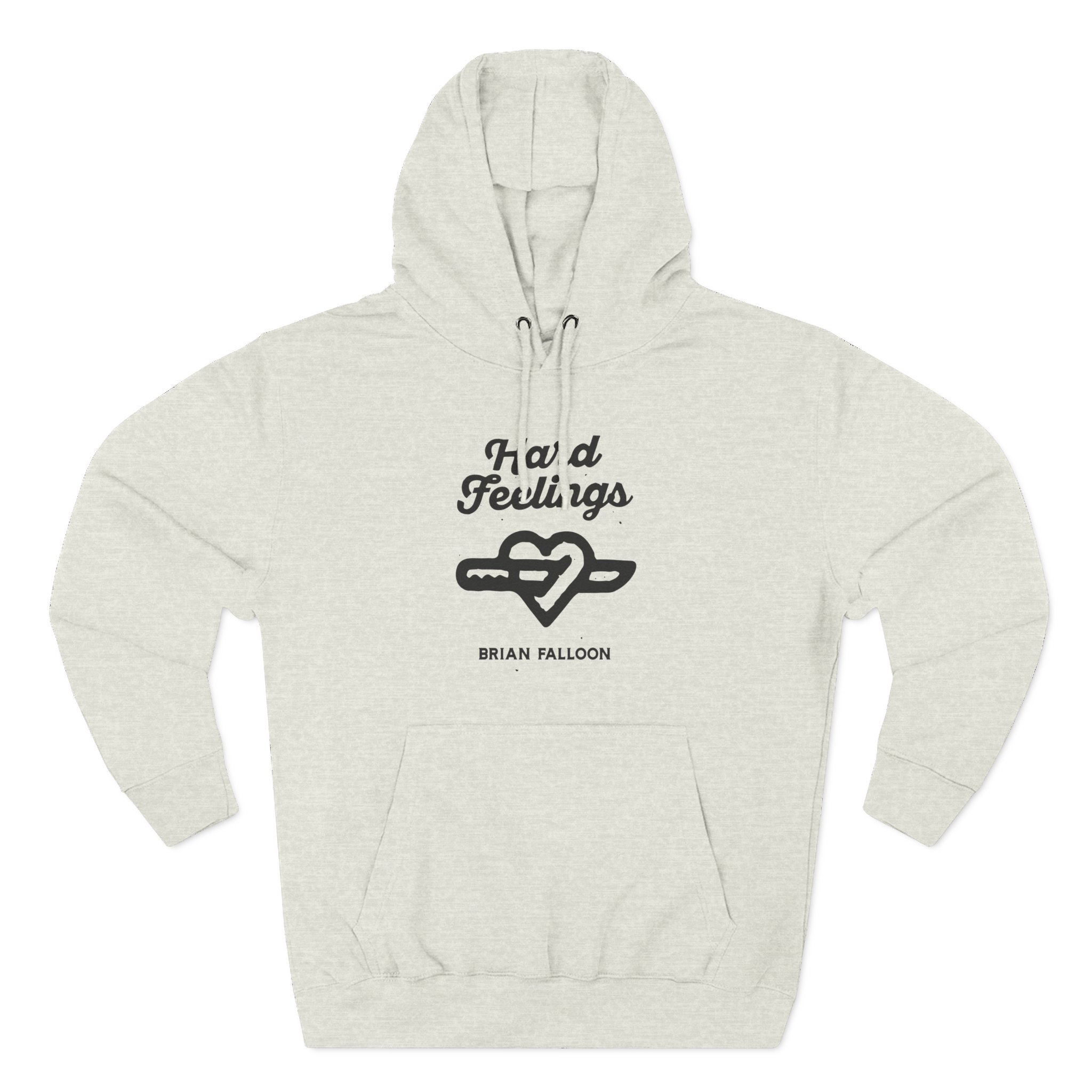 Brian Fallon Hard Feelings Three-Panel Fleece Hoodie