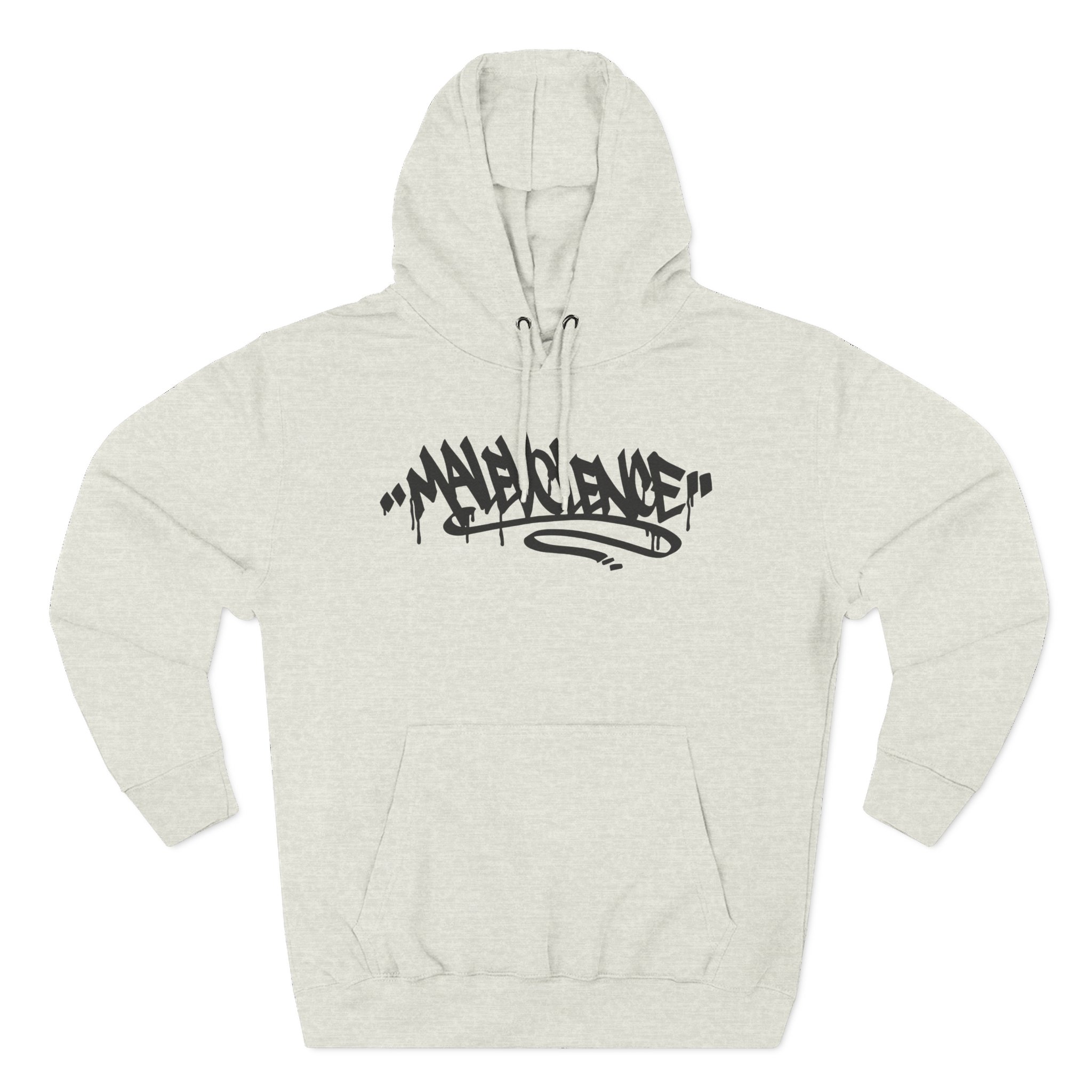 Malevolence Malev Graff Three-Panel Fleece Hoodie