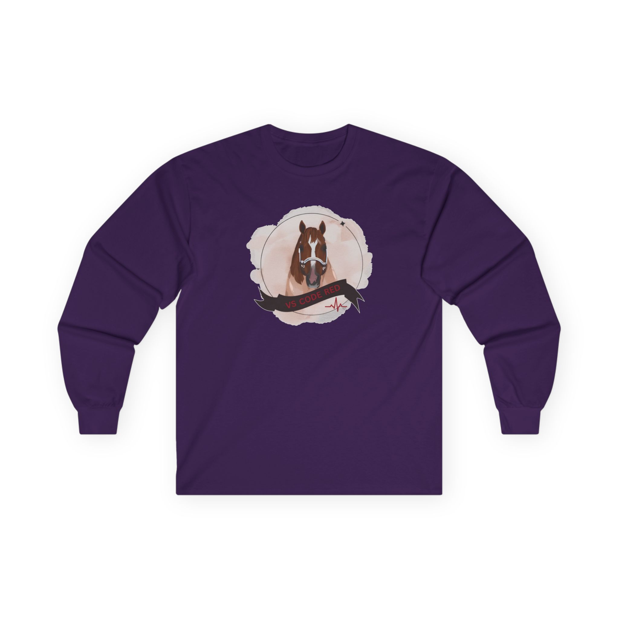 Katie Van Slyke VS Code Red Unisex Ultra Cotton Long Sleeve Tee