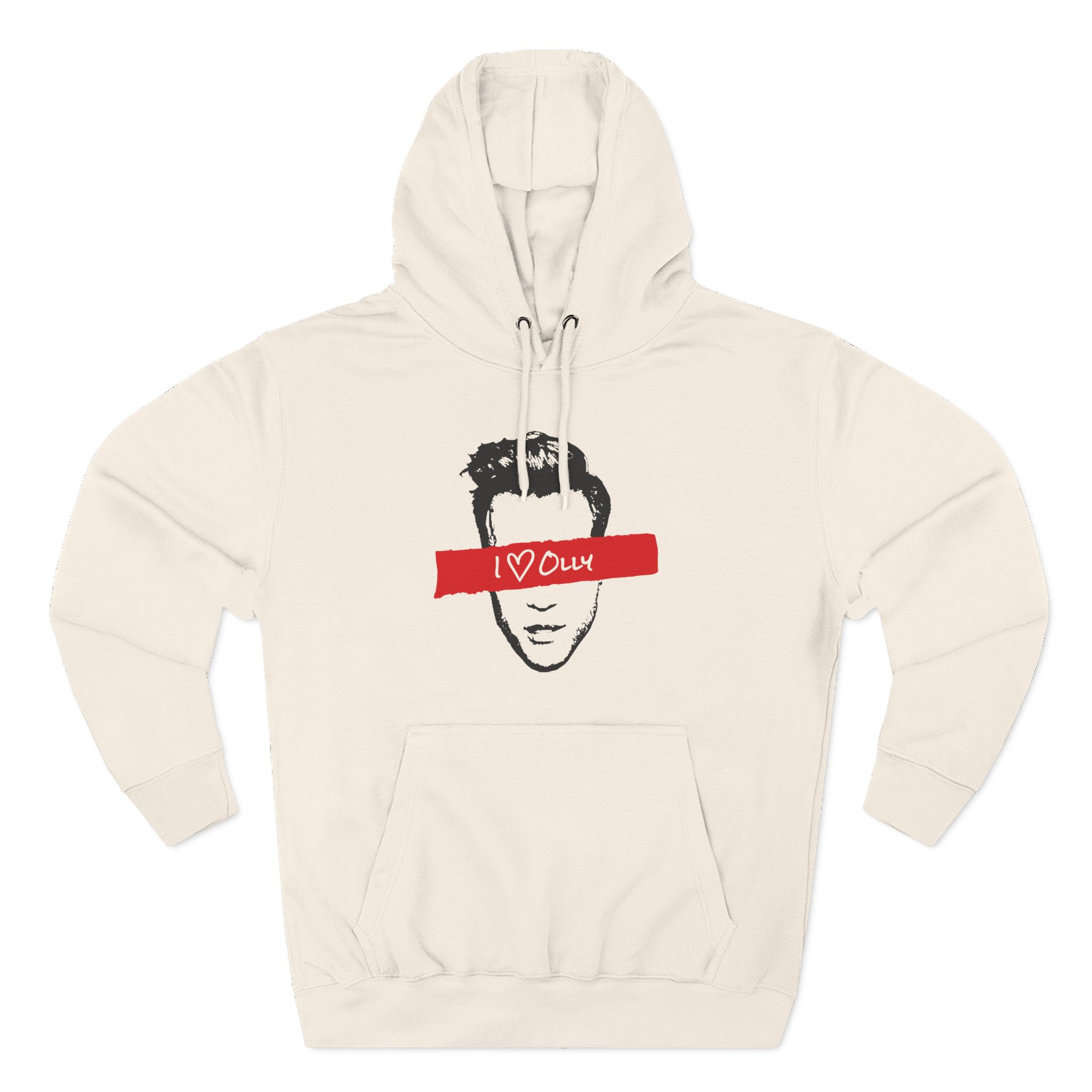 Olly Murs I Heart Olly Three-Panel Fleece Hoodie