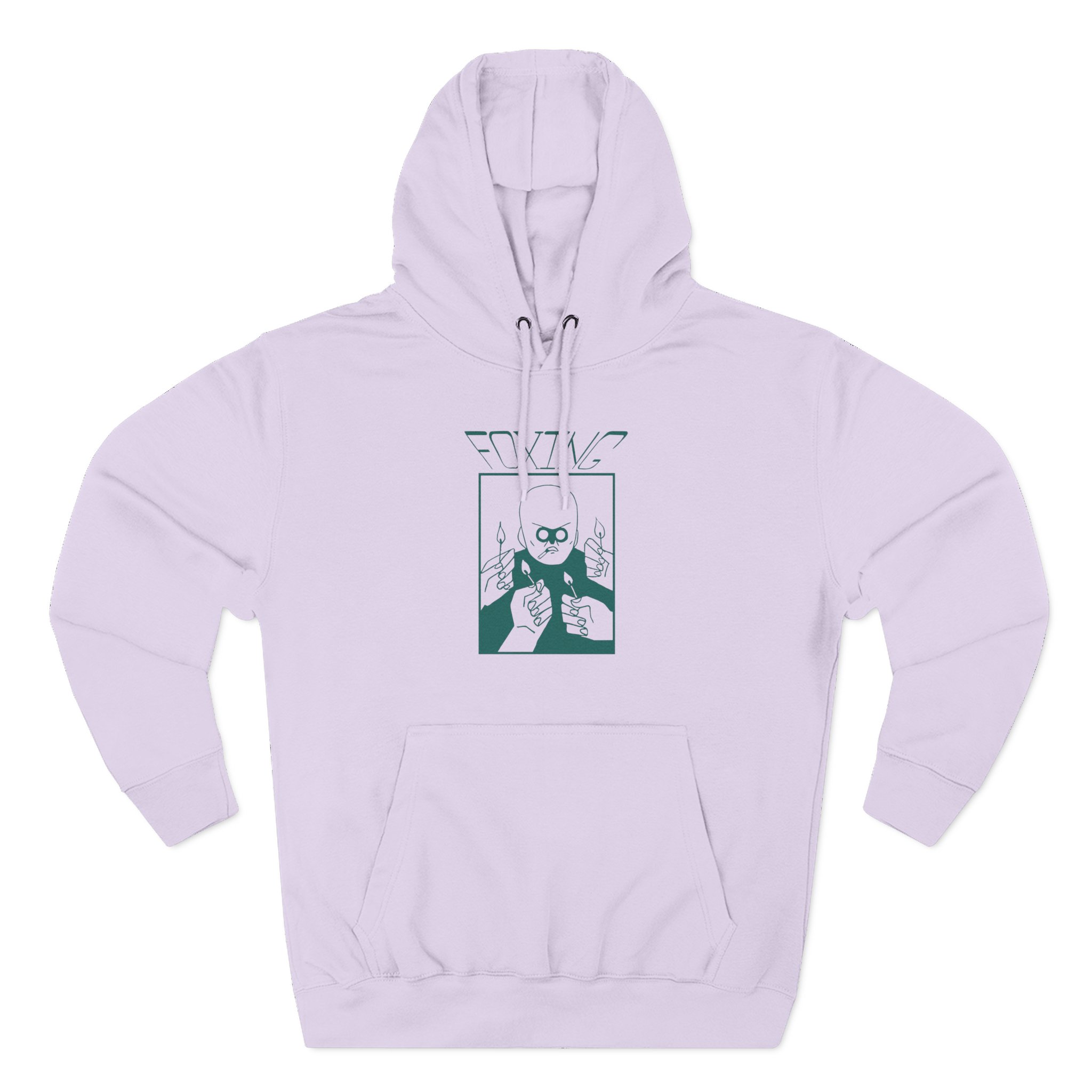 Foxing Cigman Three-Panel Fleece Hoodie