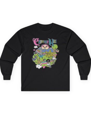 Cypress Hill Happy Time by Sean Solomon Unisex Ultra Cotton Long Sleeve Tee