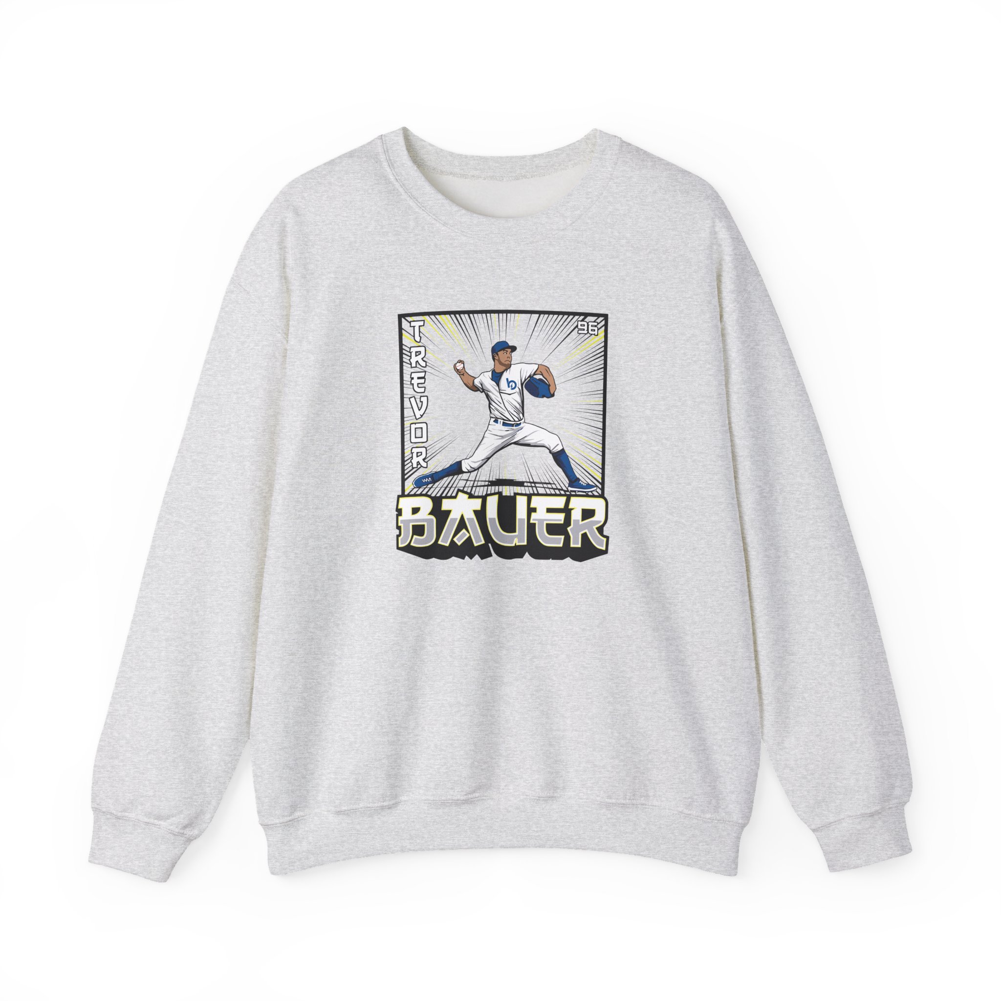 Trevor Bauer Manga Unisex Heavy Blendâ„¢ Crewneck Sweatshirt