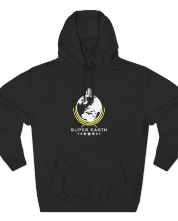 Helldivers Super Earth Three-Panel Fleece Hoodie
