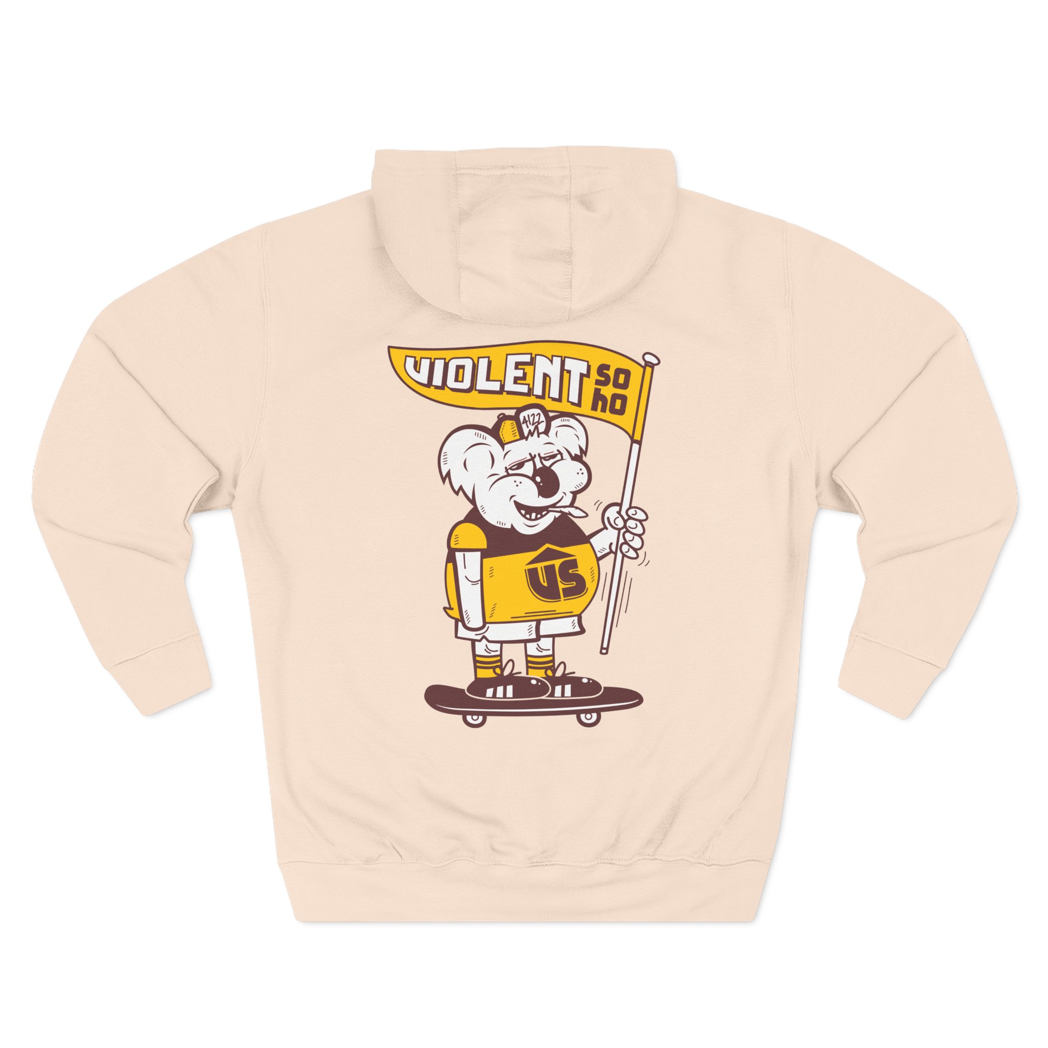 Violent Soho Brisbane Bears Three-Panel Fleece Hoodie