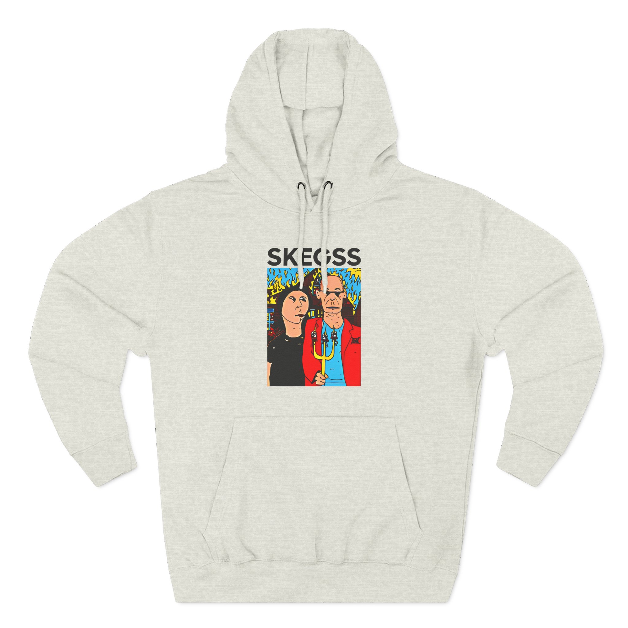 Skegss Gothic America Three-Panel Fleece Hoodie