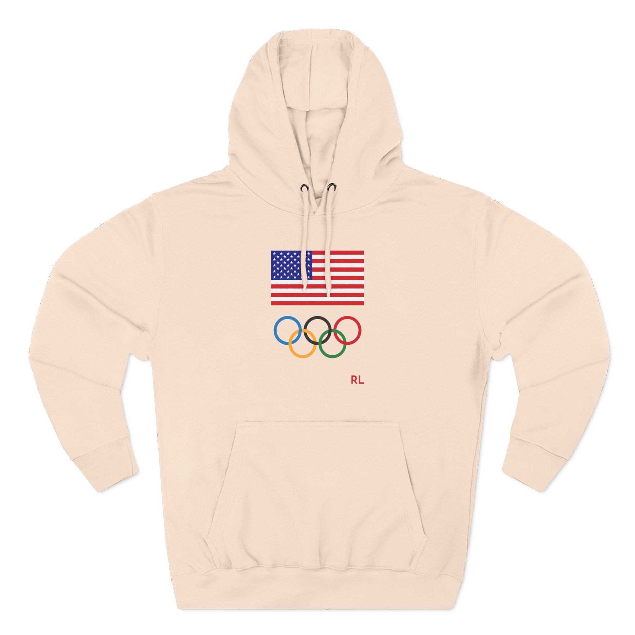 Nina Dobrev Polo Falph Lauren Team Usa Three-Panel Fleece Hoodie