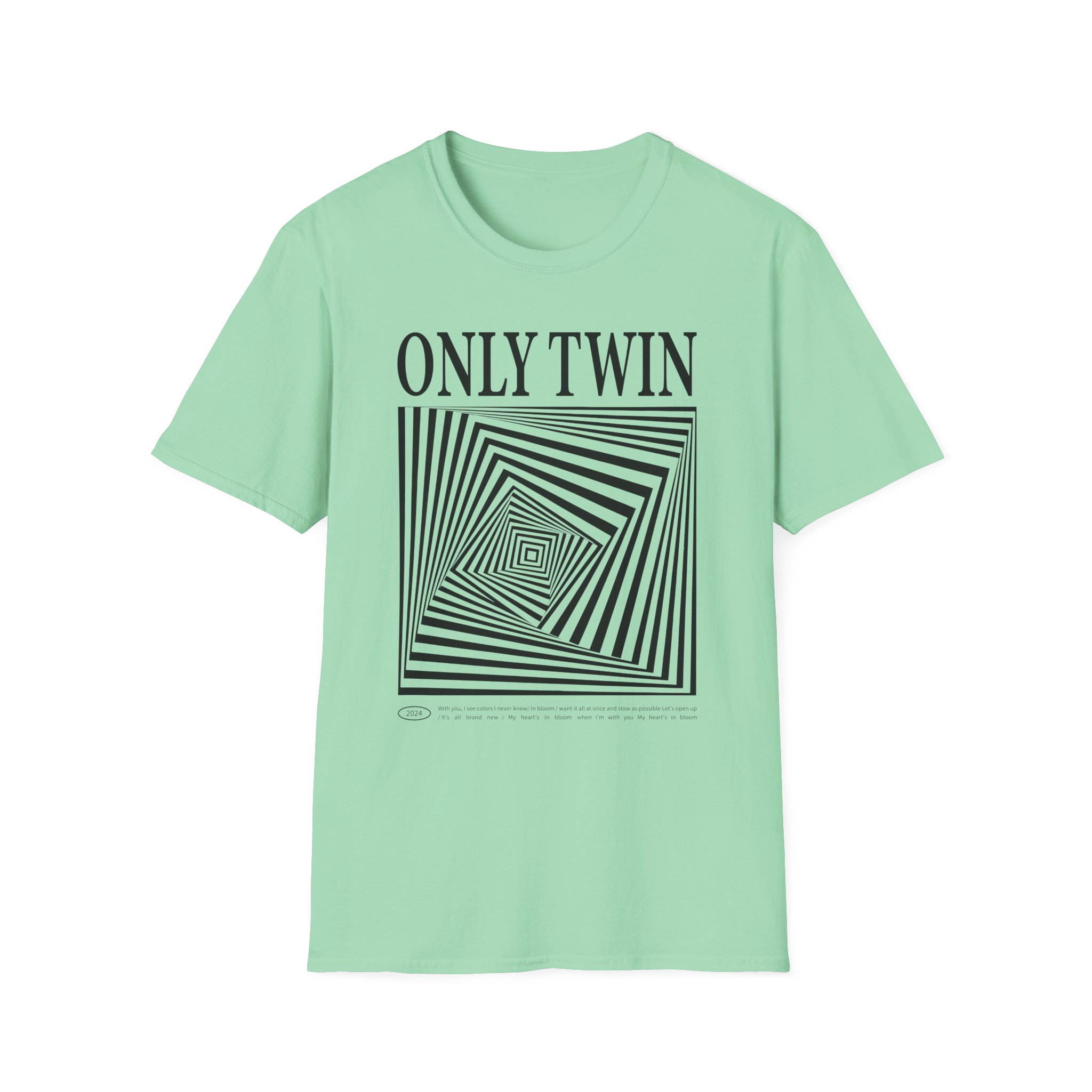 Nina Dobrev Only Twin in Bloom Unisex Softstyle T-Shirt