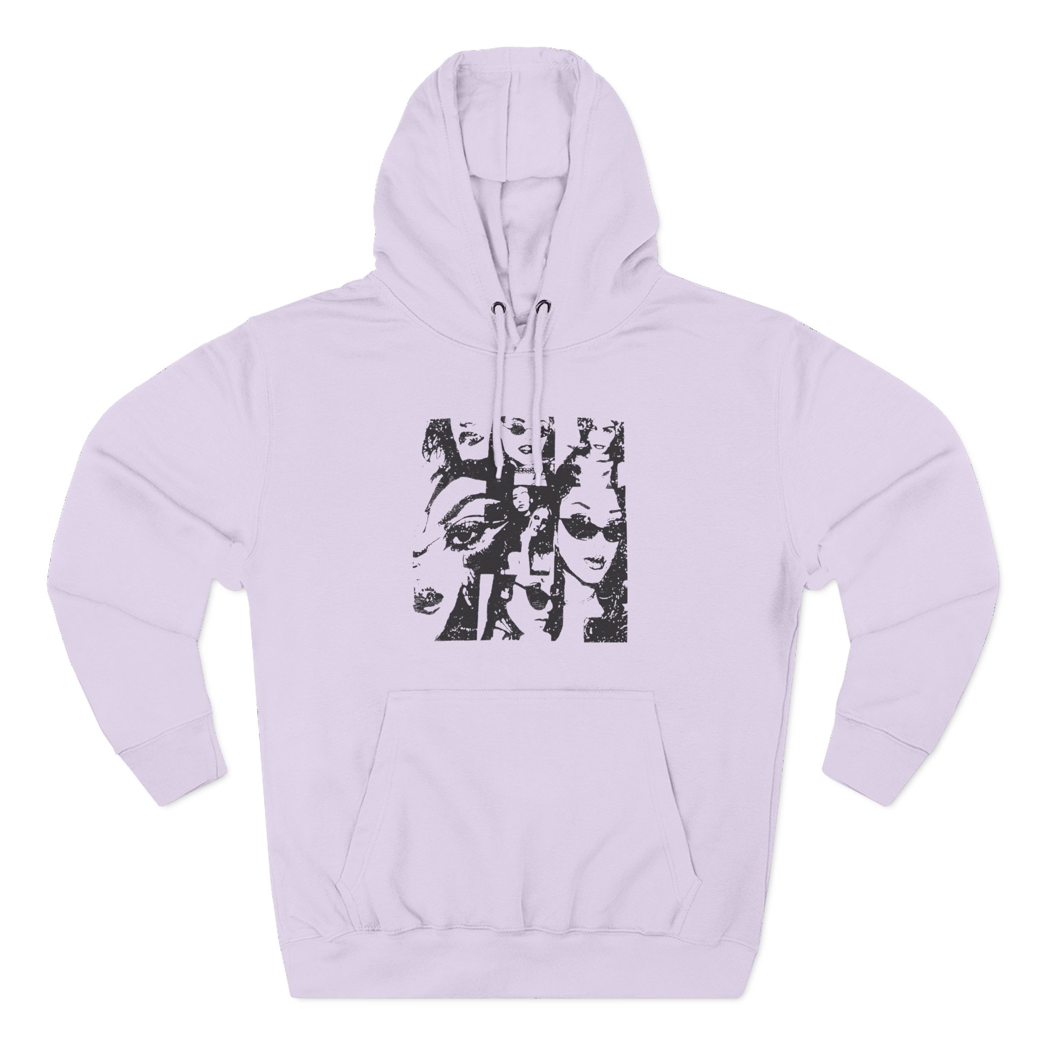 Shawty Bae Three-Panel Fleece Hoodie