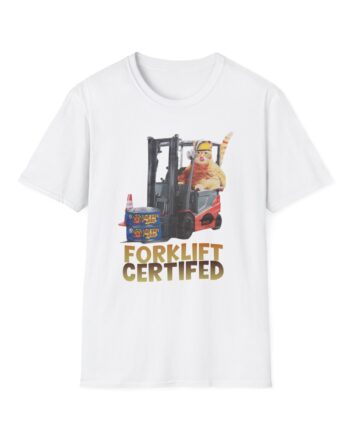 William Osman Forklift Certified Unisex Softstyle T-Shirt