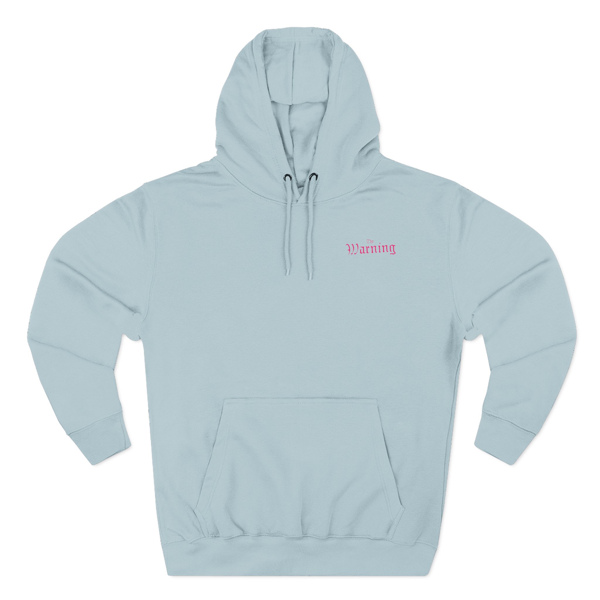 The Warning Won't You Fill My Void? Three-Panel Fleece Hoodie