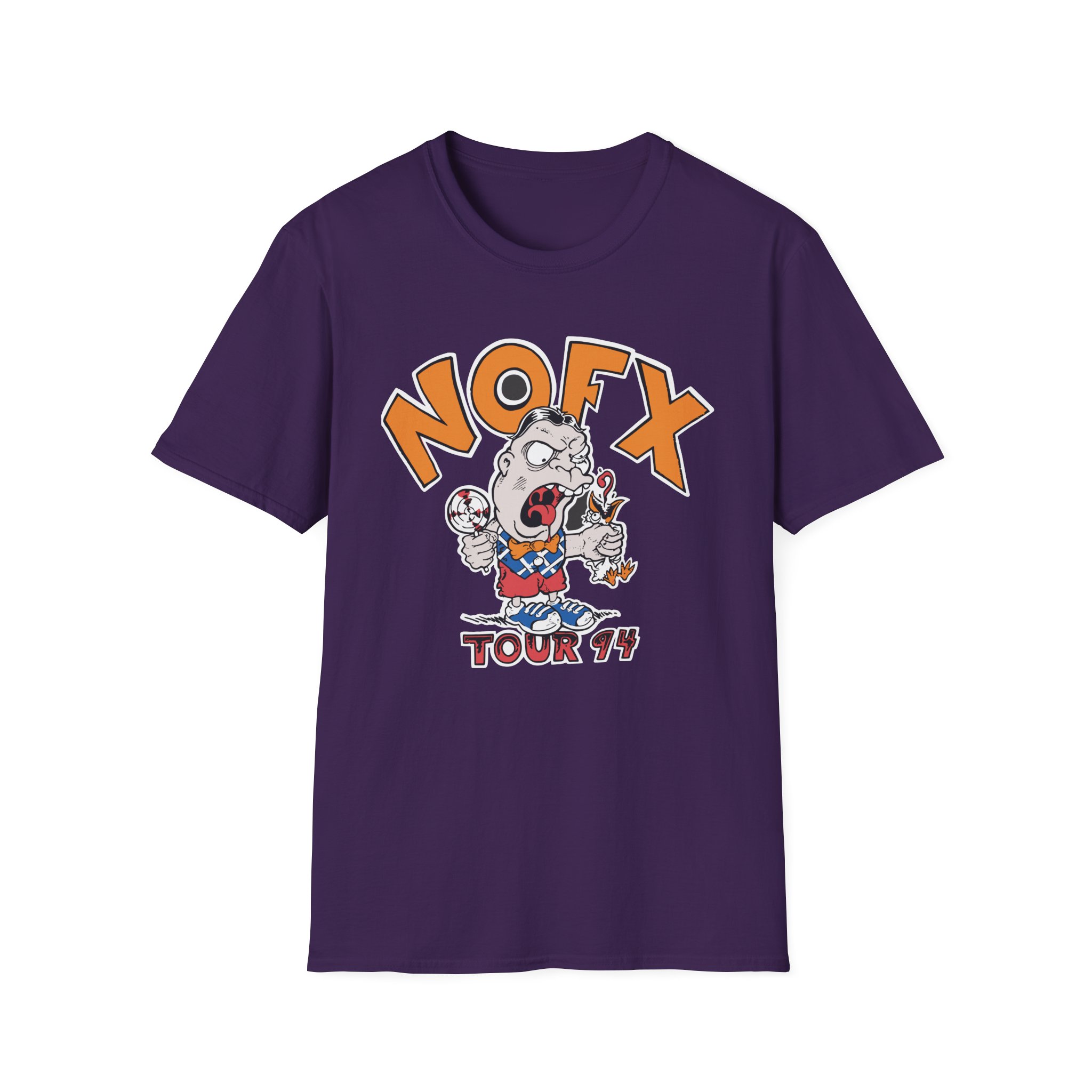 Nofx Lollipop Guy Unisex Softstyle T-Shirt