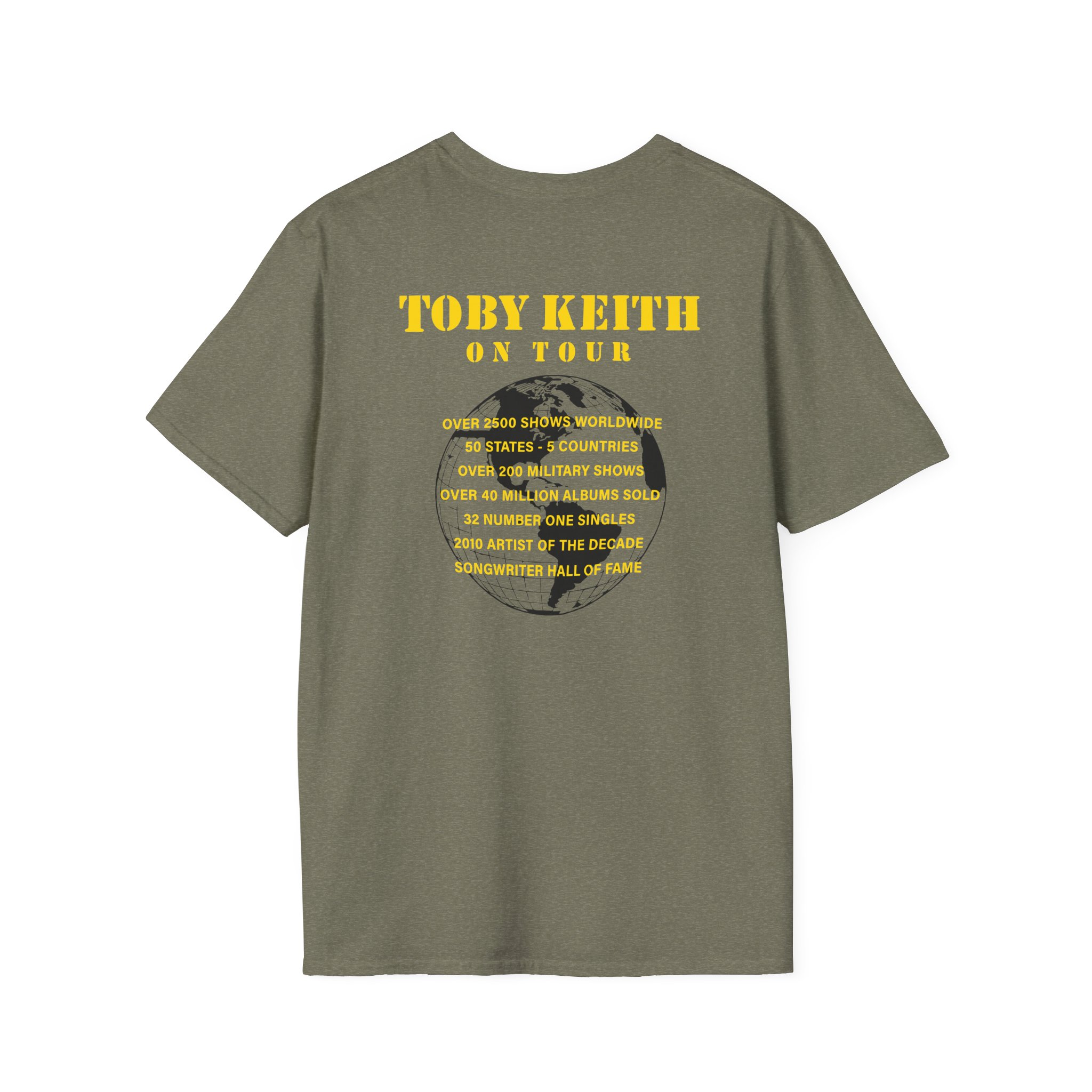 Toby Keith Easy Money Tour Unisex Softstyle T-Shirt