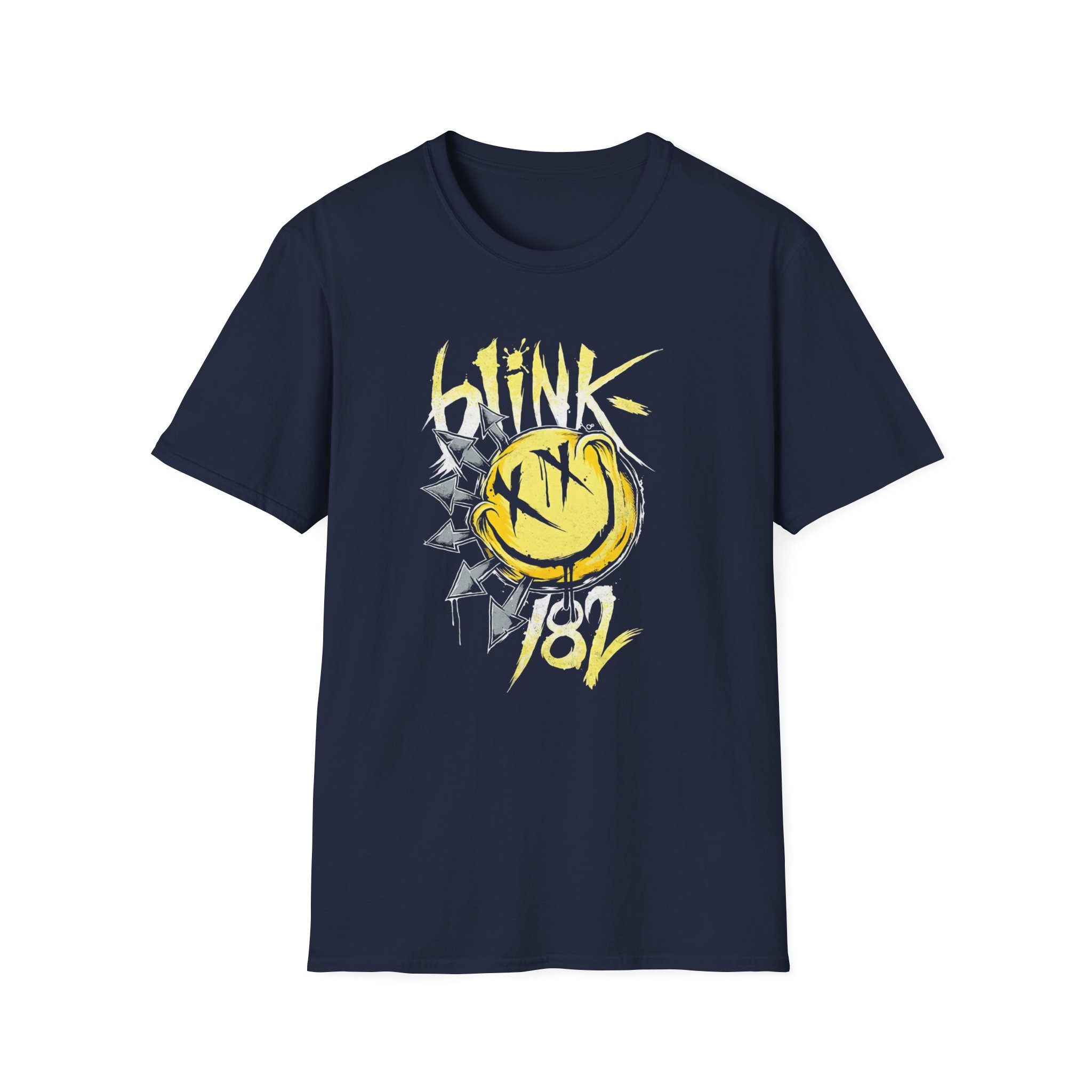 Blink 182 Big Smile Arrows Unisex Softstyle T-Shirt