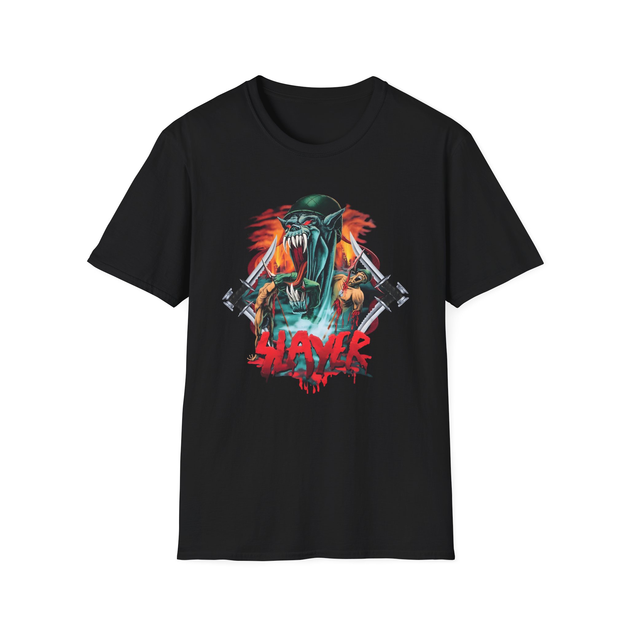 Slayer Soldier Feast Unisex Softstyle T-Shirt