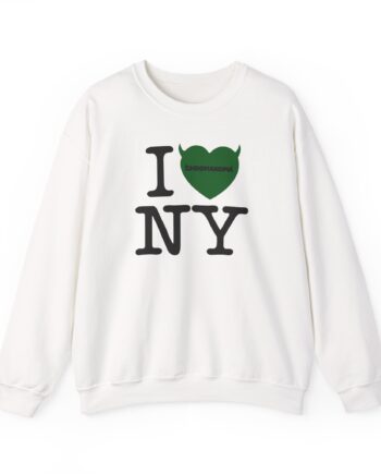 Chromakopia I Love NY Unisex Heavy Blend™ Crewneck Sweatshirt