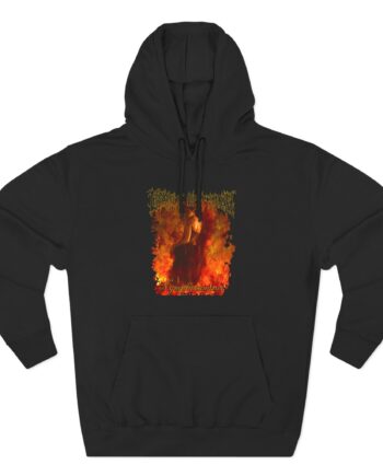 Cradle of Filth Nymphetamine Album Three-Panel Fleece Hoodie