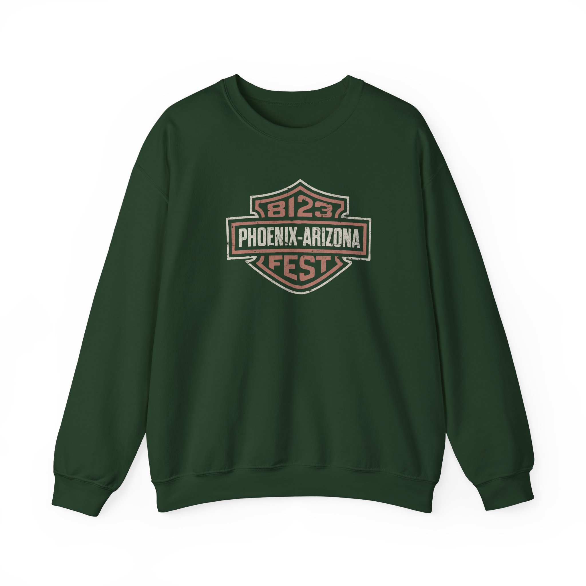 The Maine 8123 Fest Moto Unisex Heavy Blend Crewneck Sweatshirt