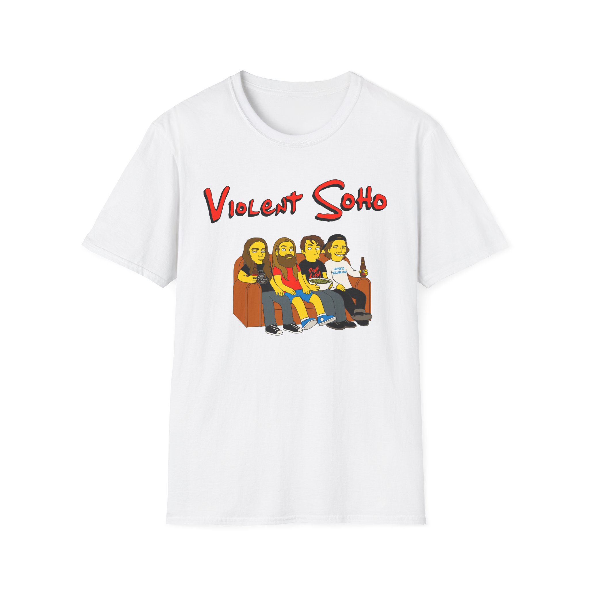 Violent Soho Springfield 4122 Unisex Softstyle T-Shirt