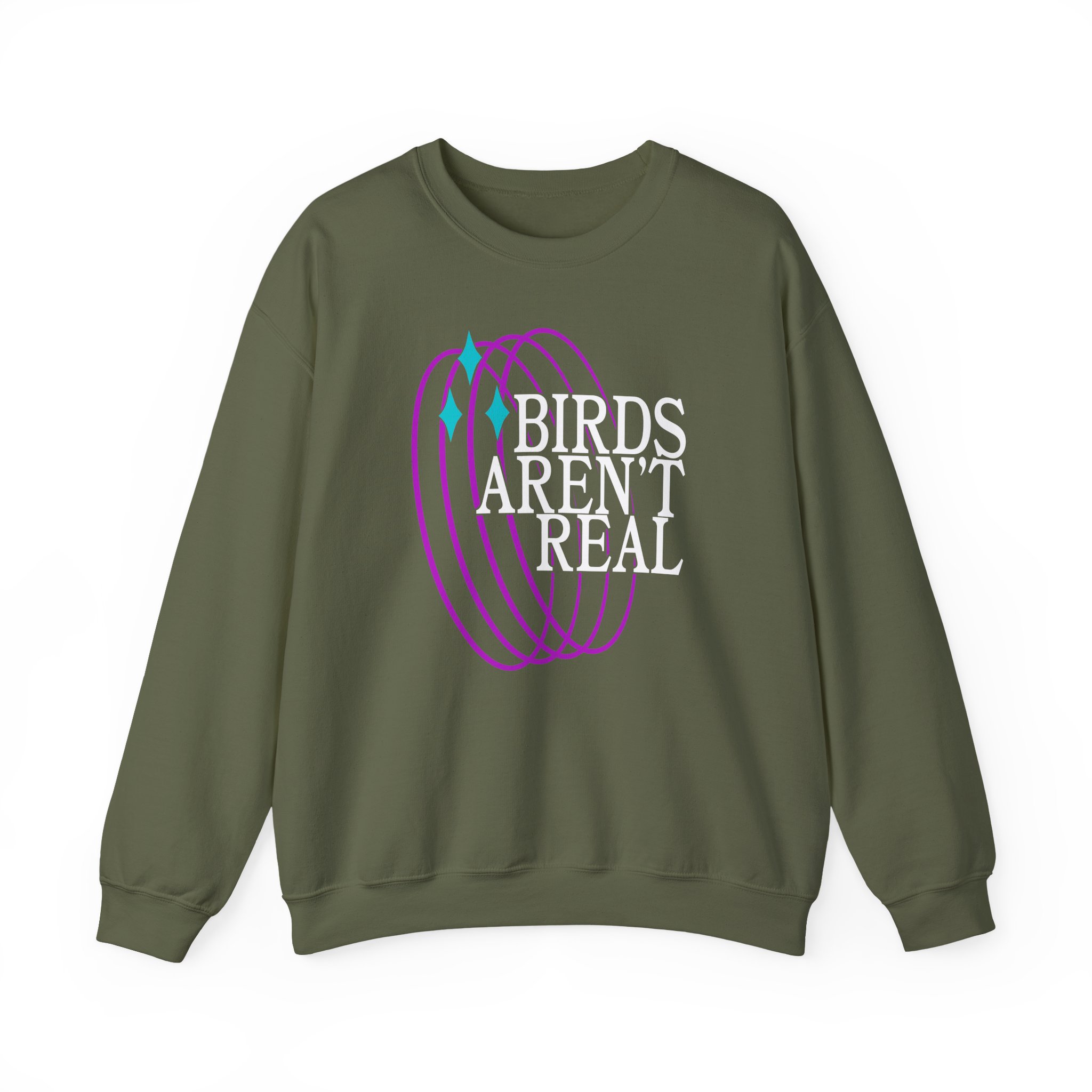 Birds Arent Real Unisex Heavy Blendâ„¢ Crewneck Sweatshirt